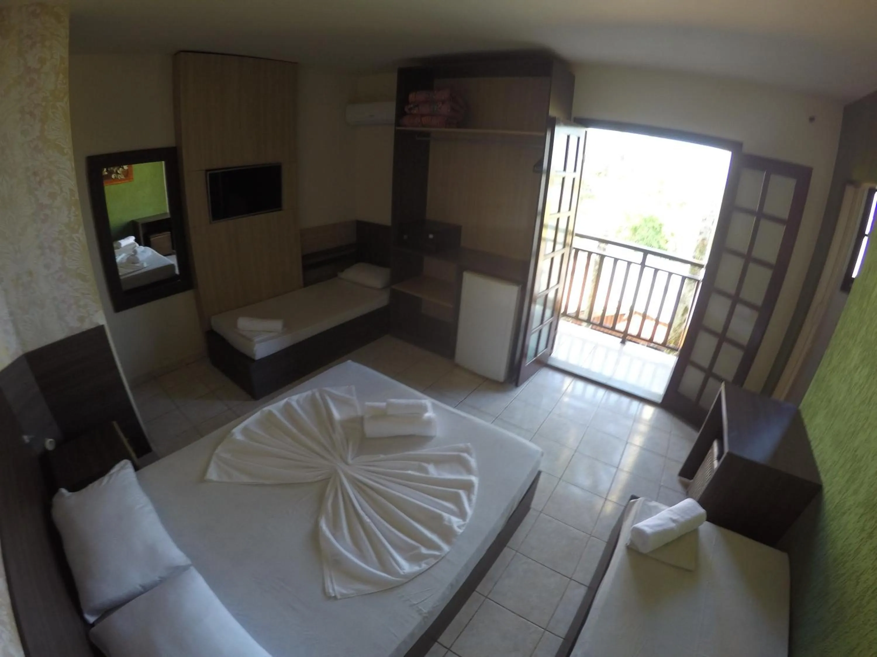 Bed in Pousada do Frances