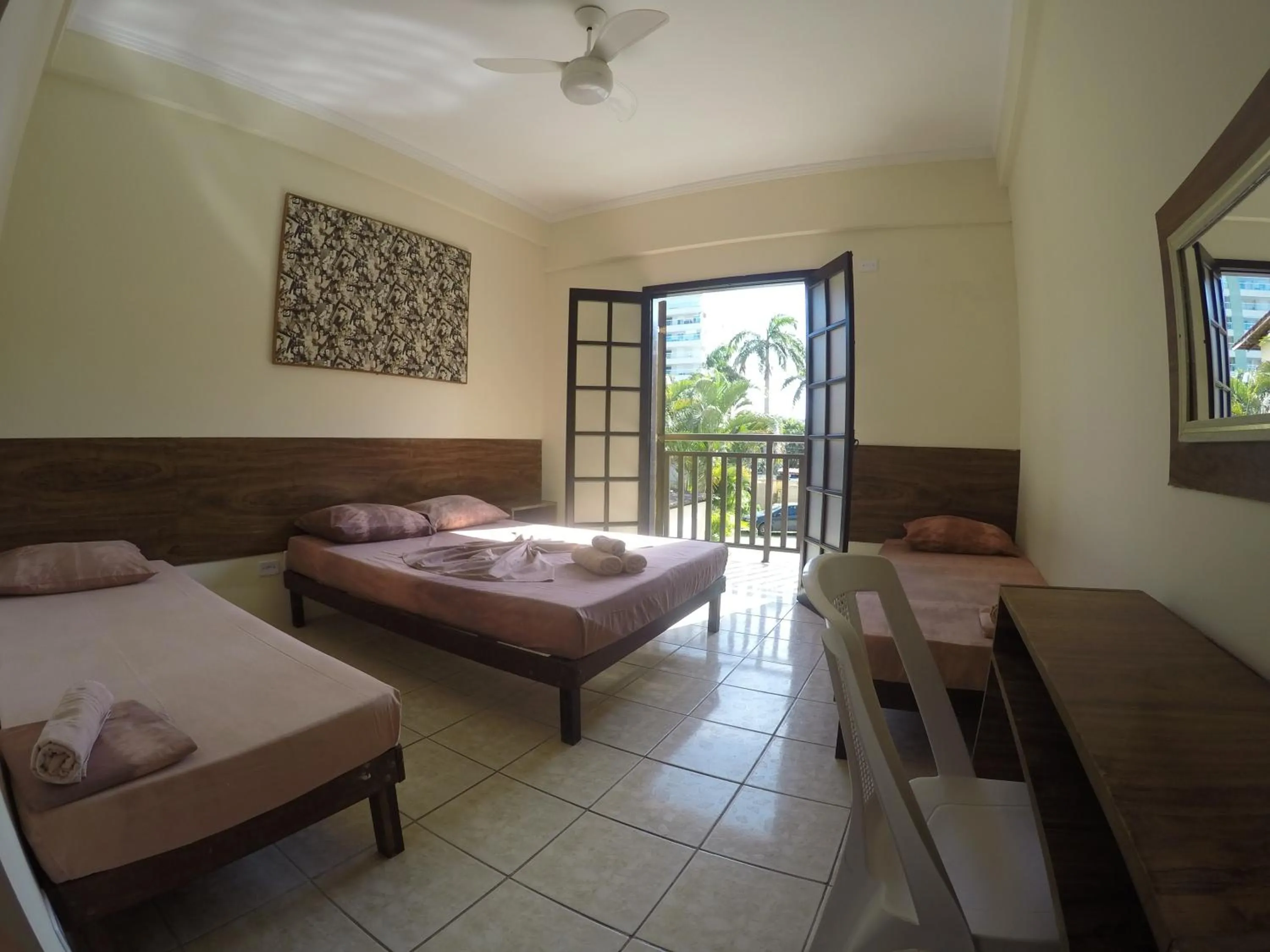 Bed in Pousada do Frances