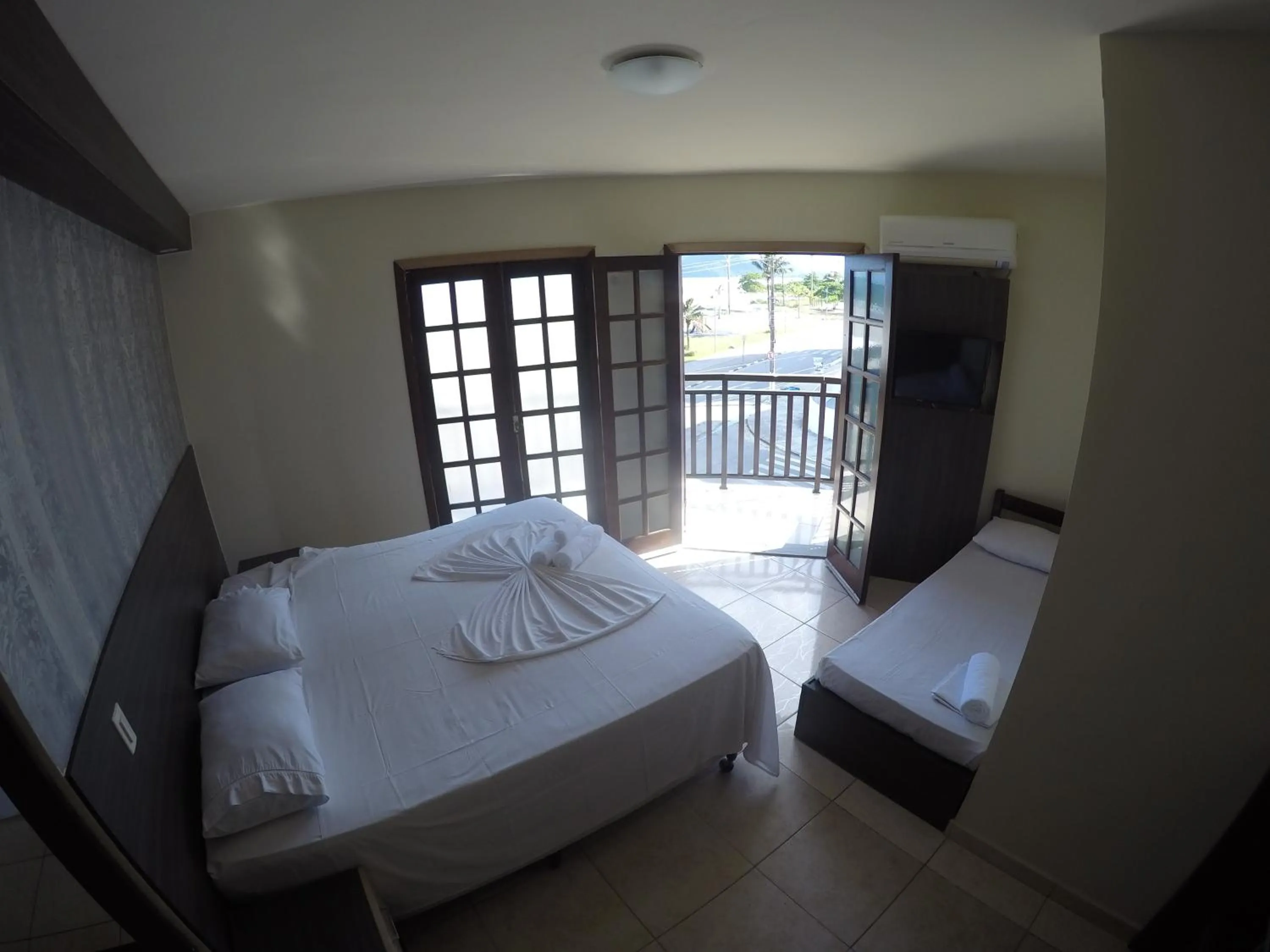 Bed in Pousada do Frances