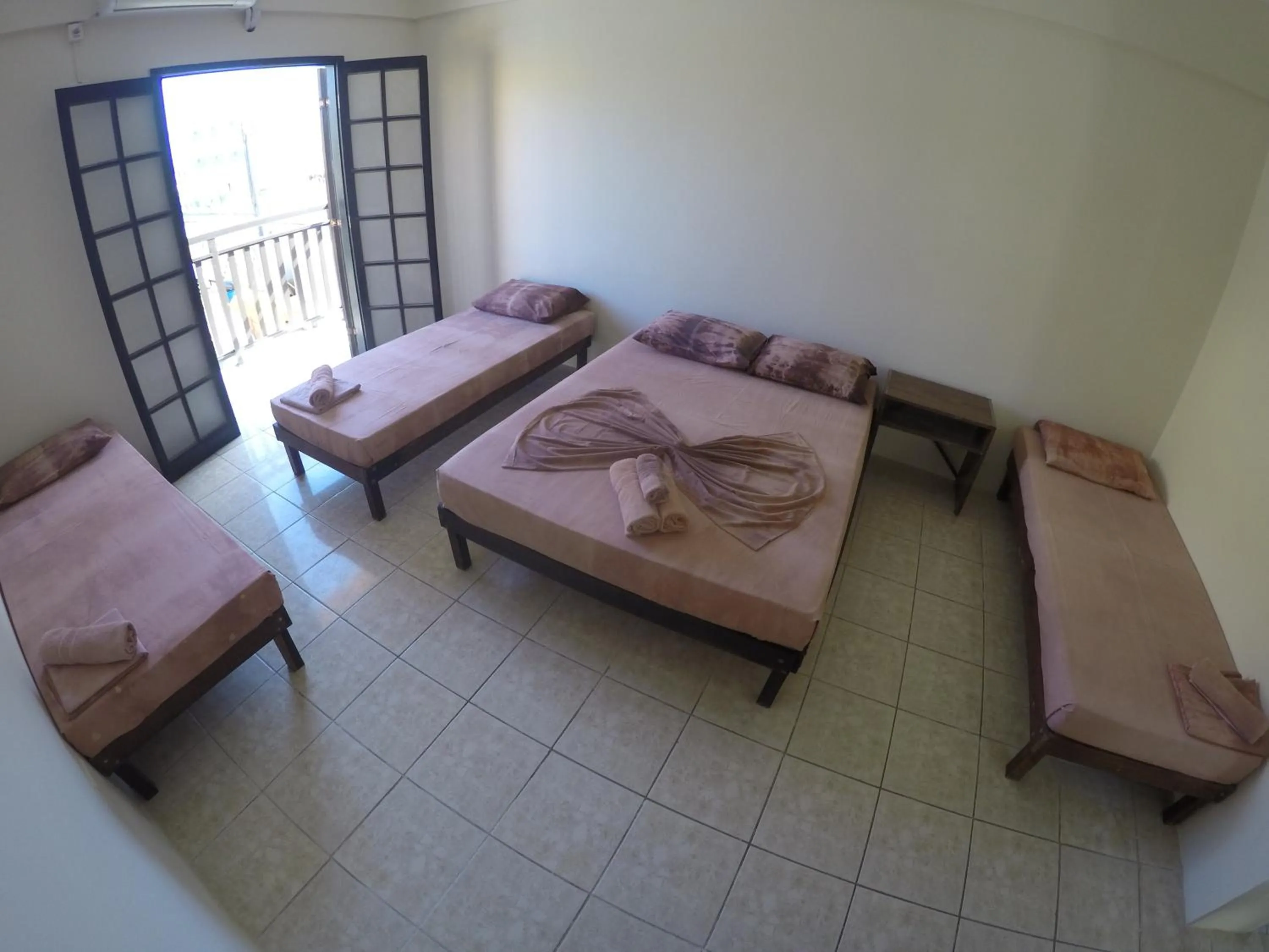 Bed in Pousada do Frances