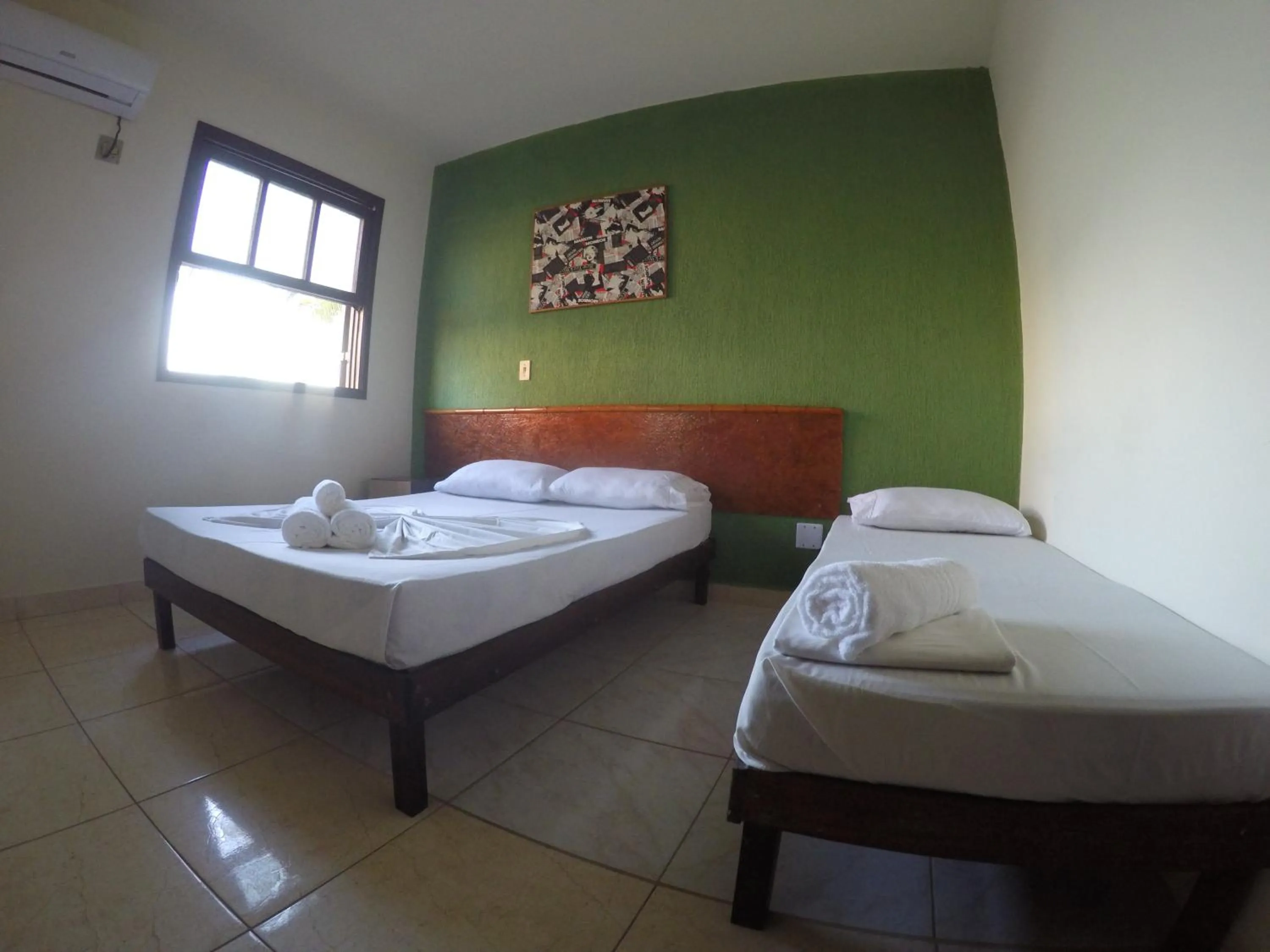 Bed in Pousada do Frances