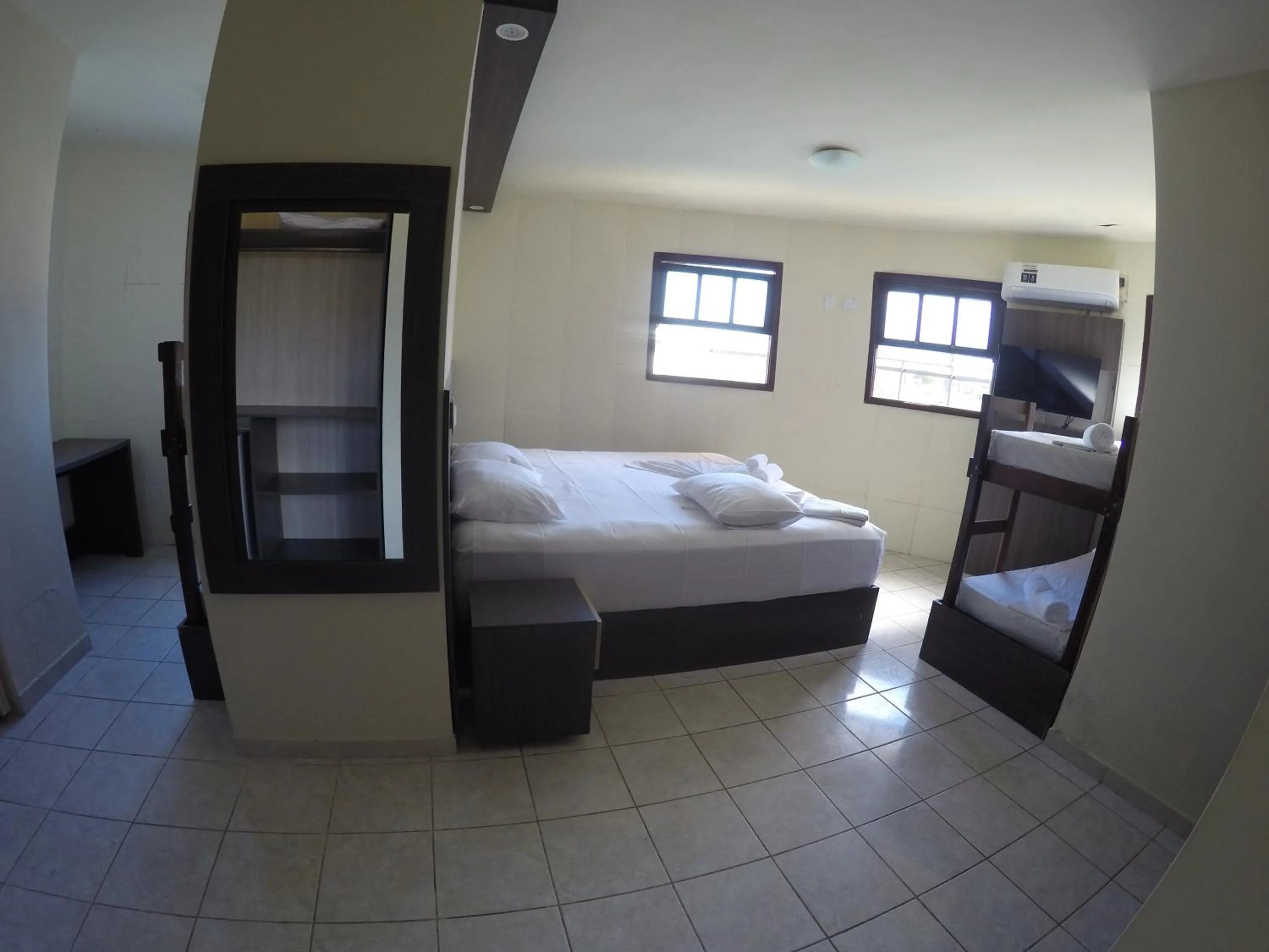 Bed in Pousada do Frances