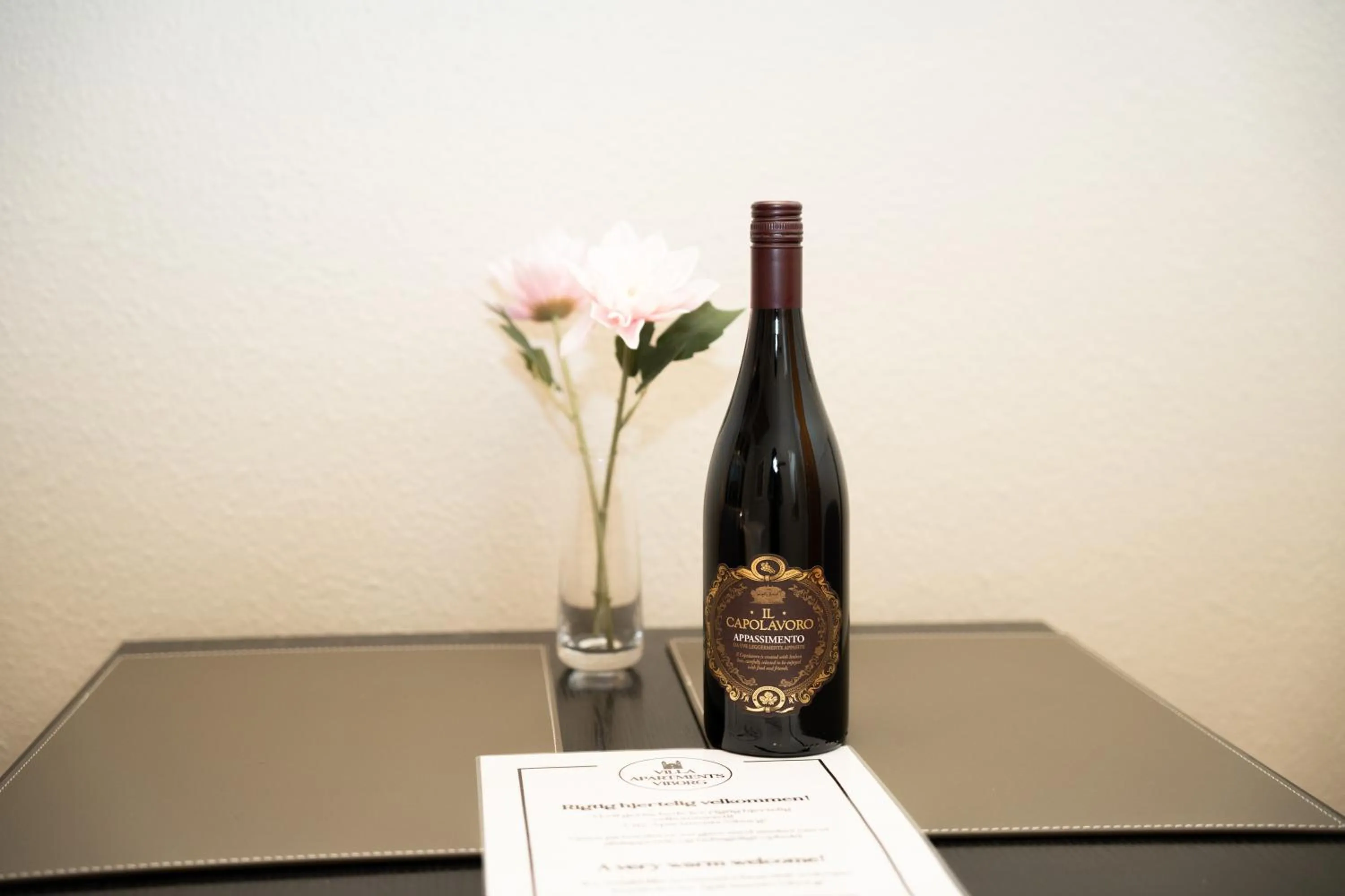 Alcoholic drinks in Villa Apartments Viborg