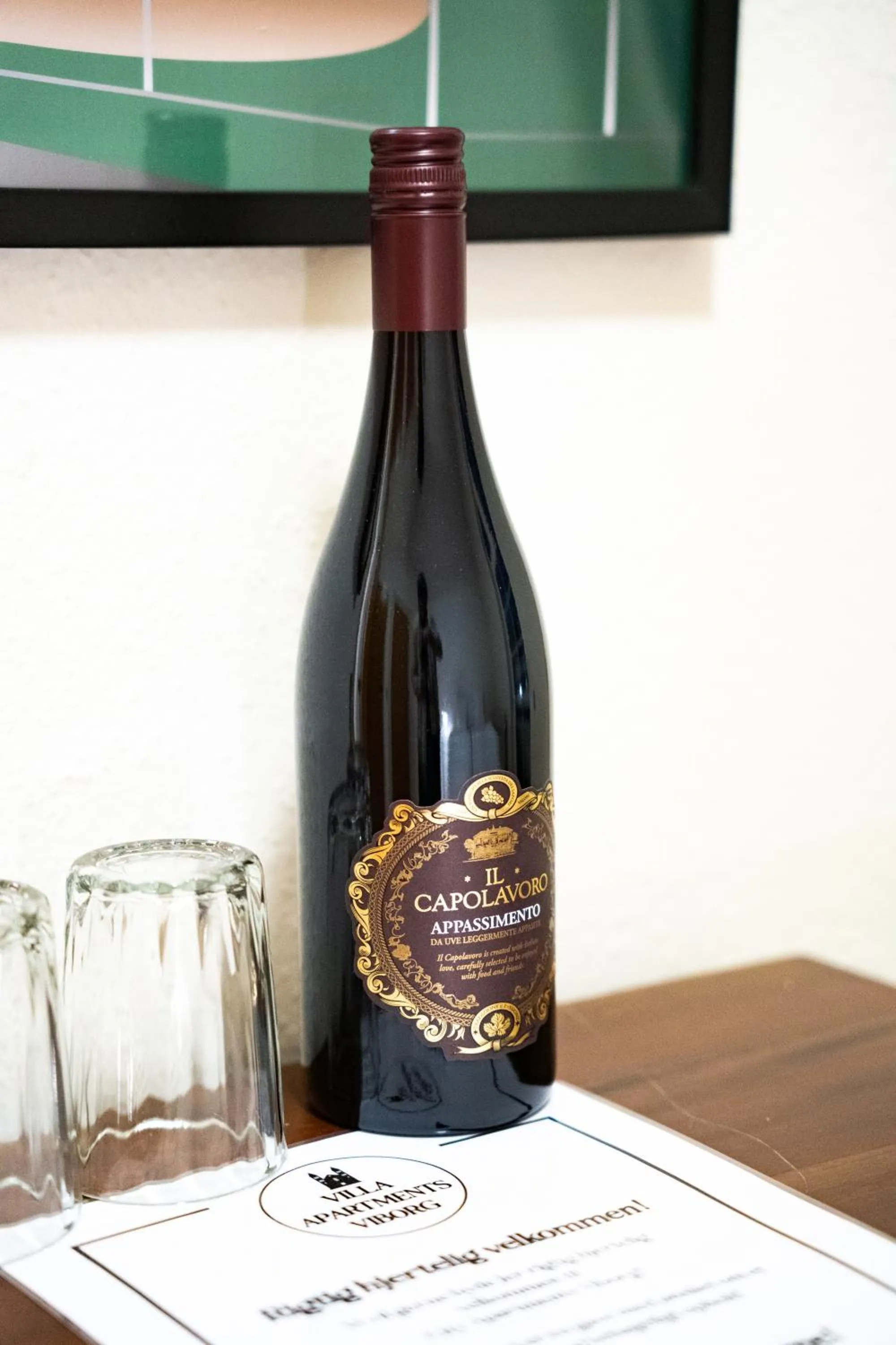 Alcoholic drinks in Villa Apartments Viborg