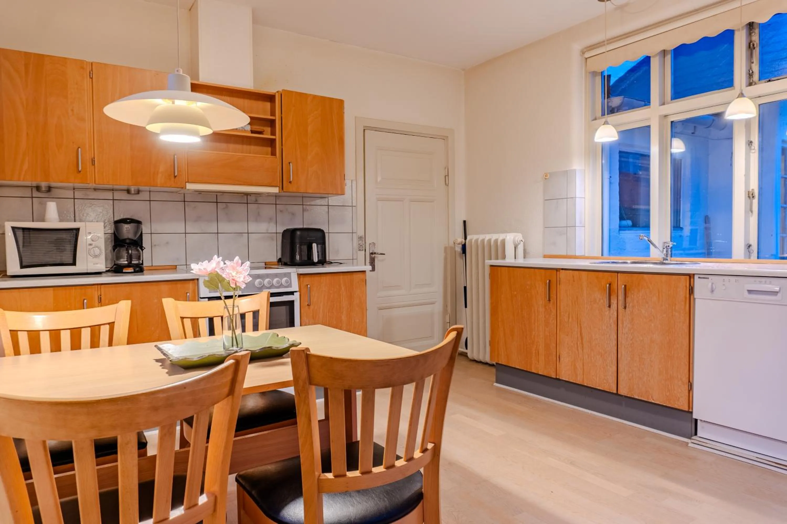 kitchen in Villa Apartments Viborg