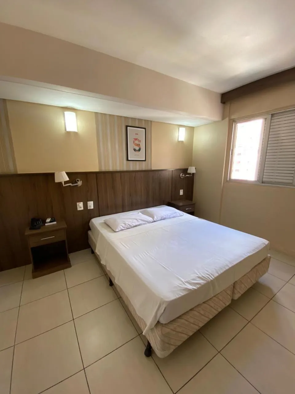 Bed in Hotel Urupema