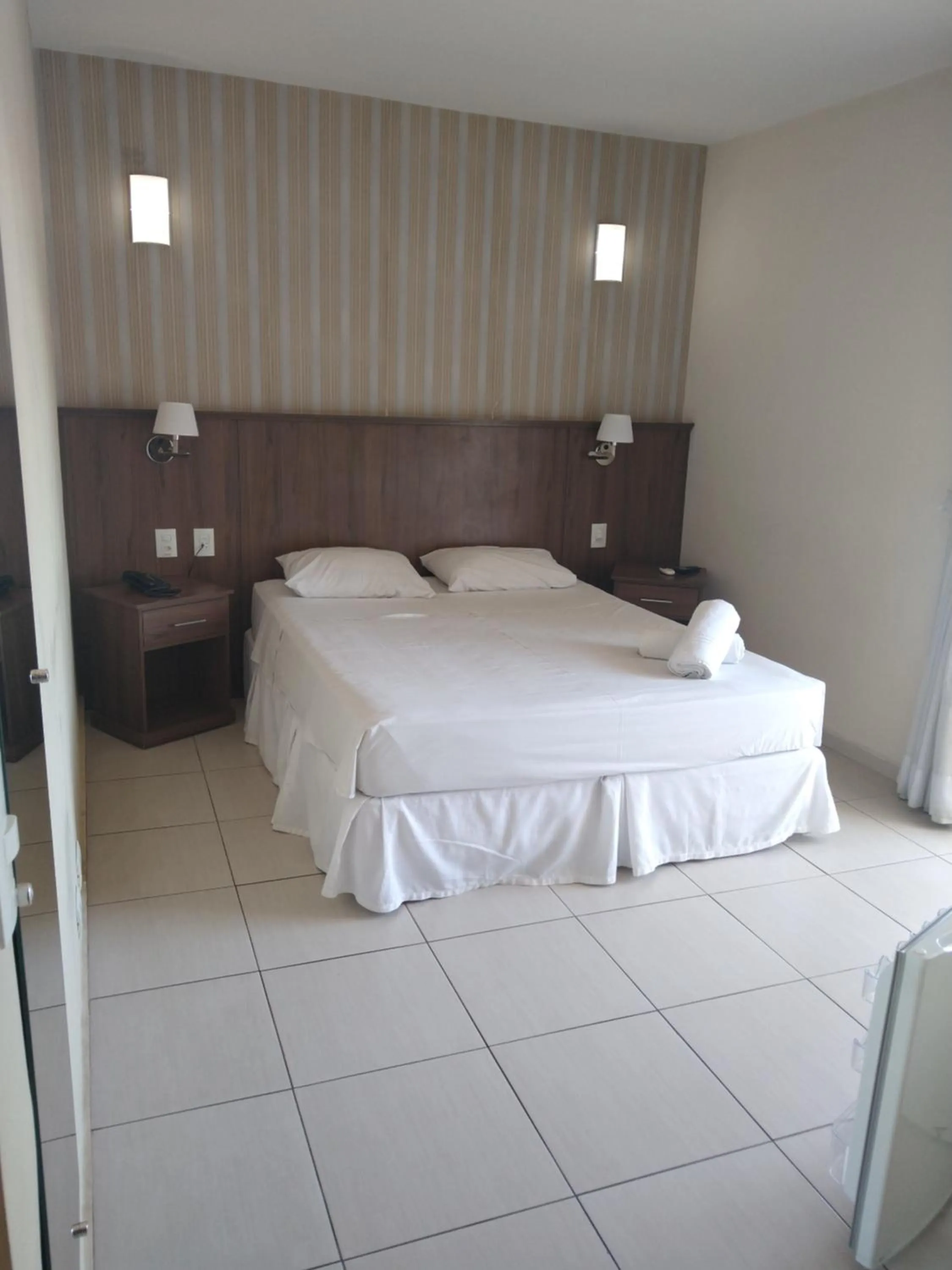 Bed in Hotel Urupema