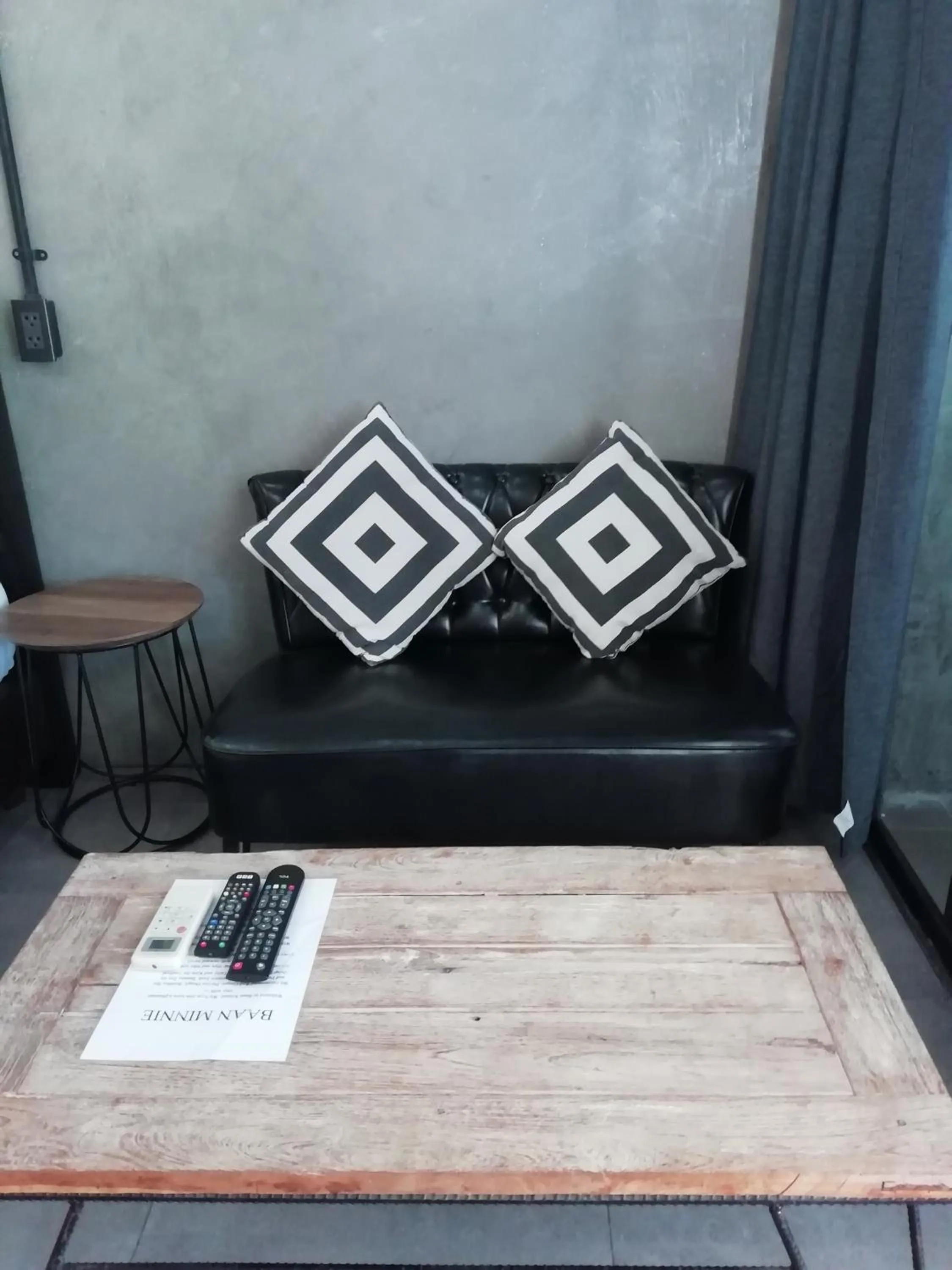 Seating area in Baan Minnie