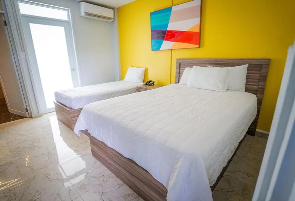 Bed in Hotel Vista Azul