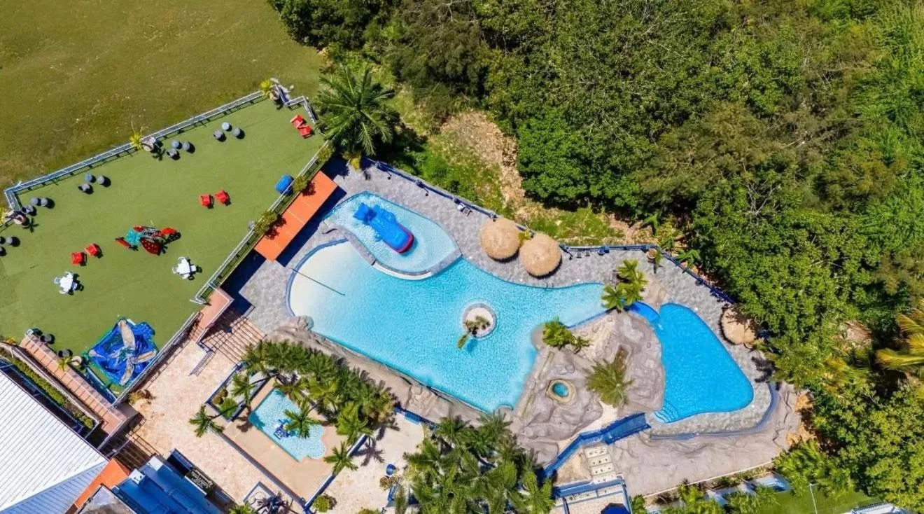 Bird's eye view in Hotel Vista Azul
