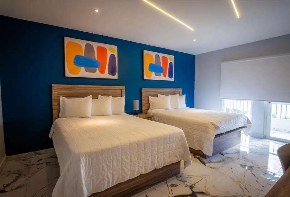 Bed in Hotel Vista Azul