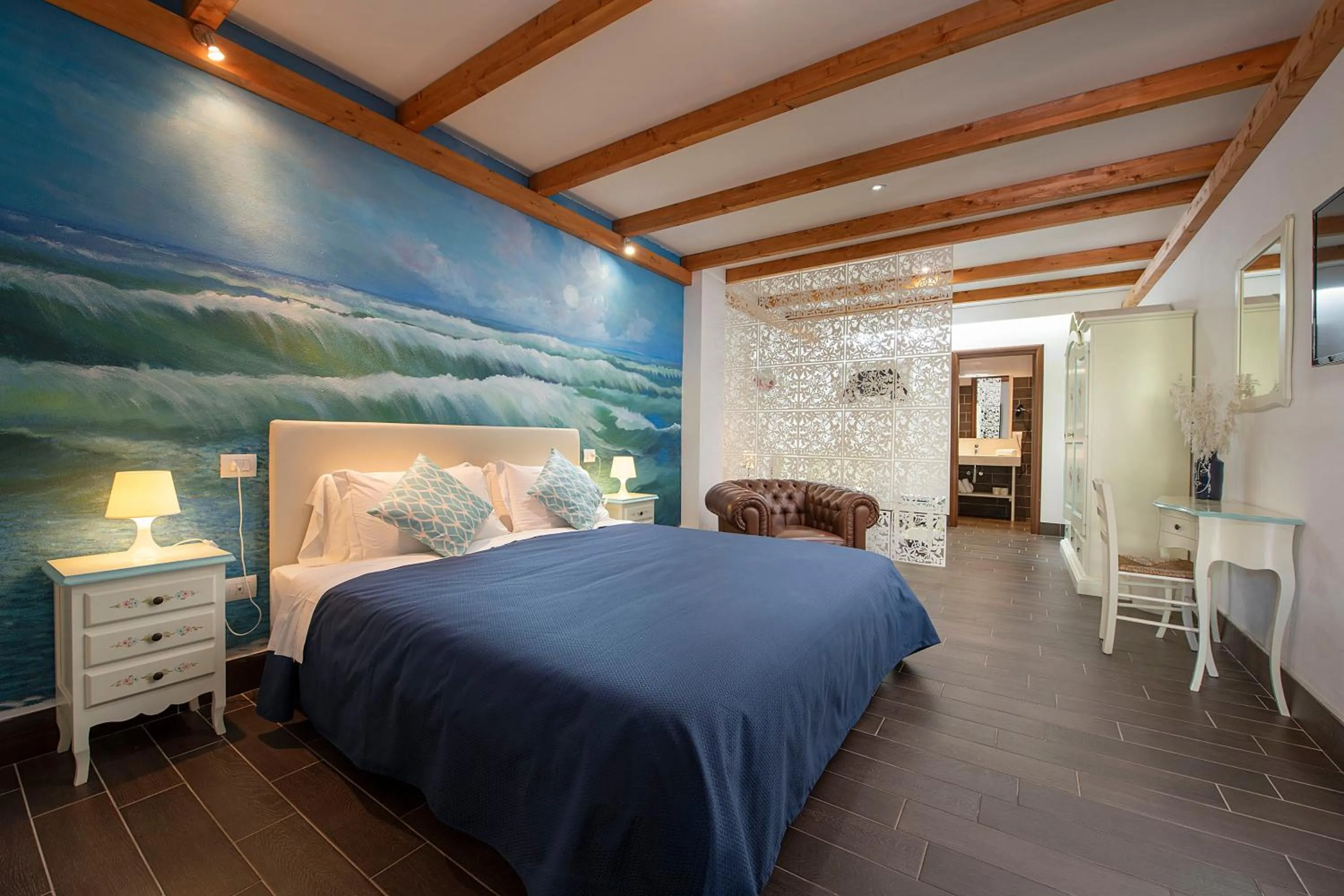 Bedroom, Bed in Hotel Rurale Orti di Nora & SPA