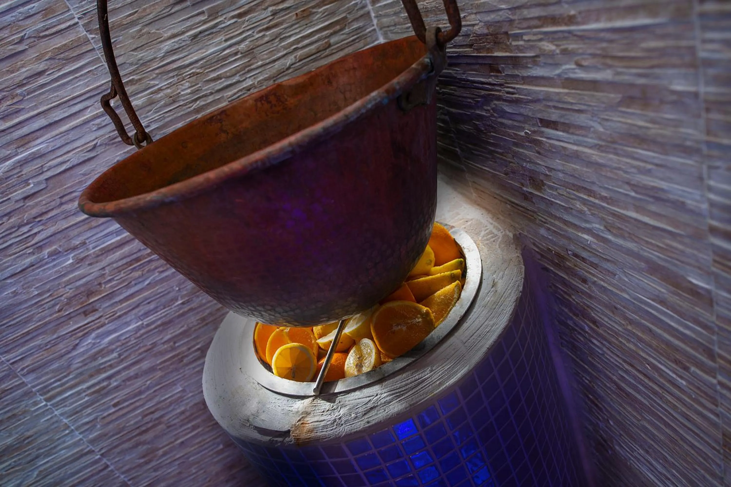 Sauna in Hotel Rurale Orti di Nora & SPA