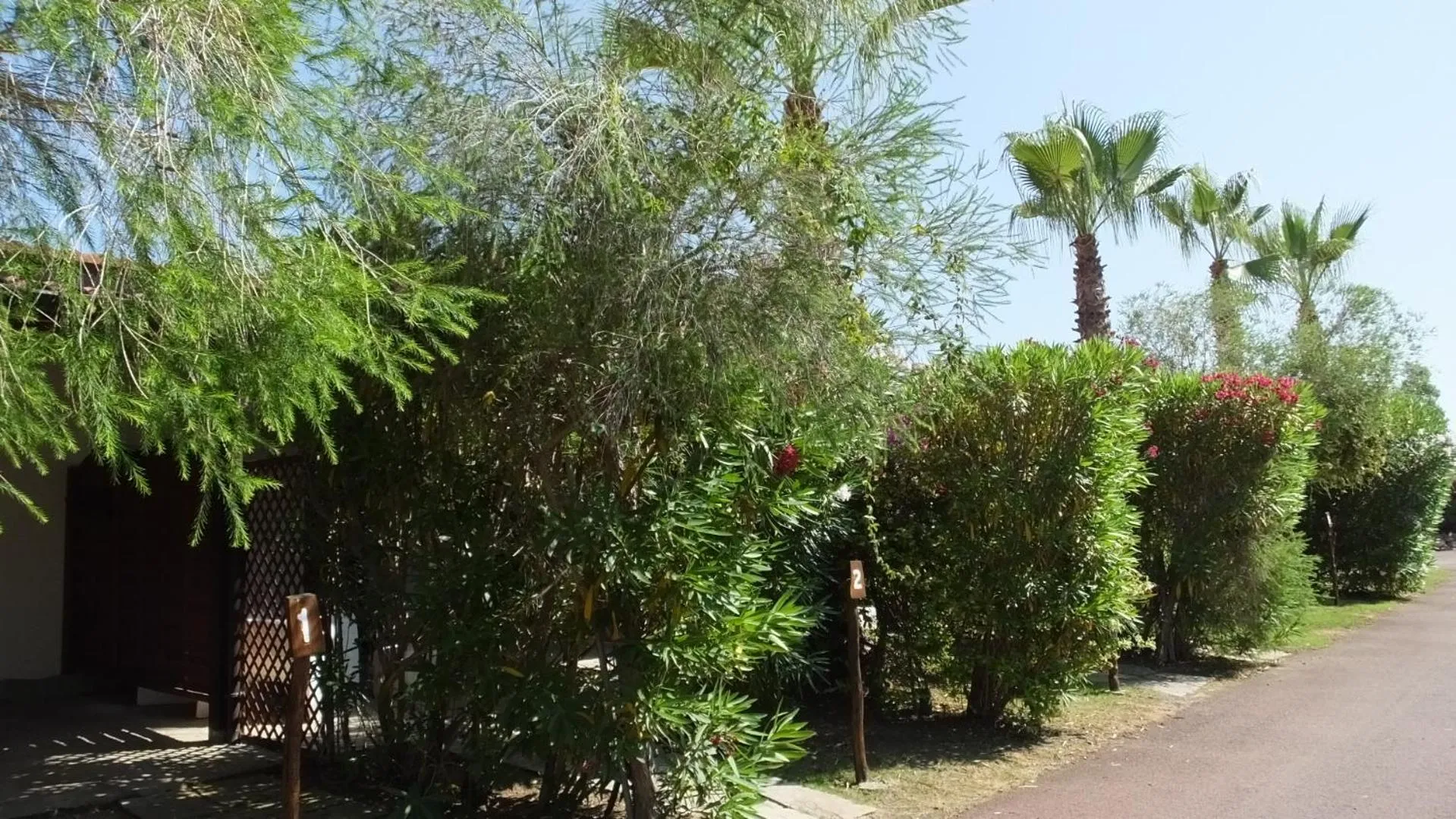 Patio in Hotel Rurale Orti di Nora & SPA