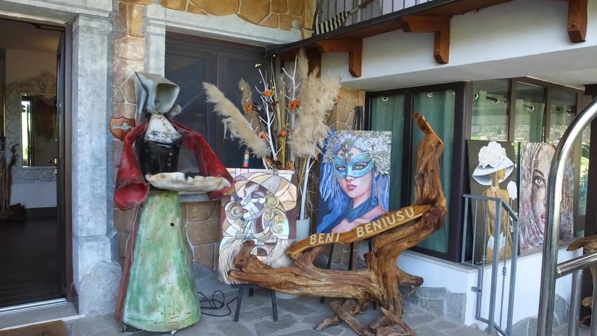 Lobby or reception in Hotel Rurale Orti di Nora & SPA