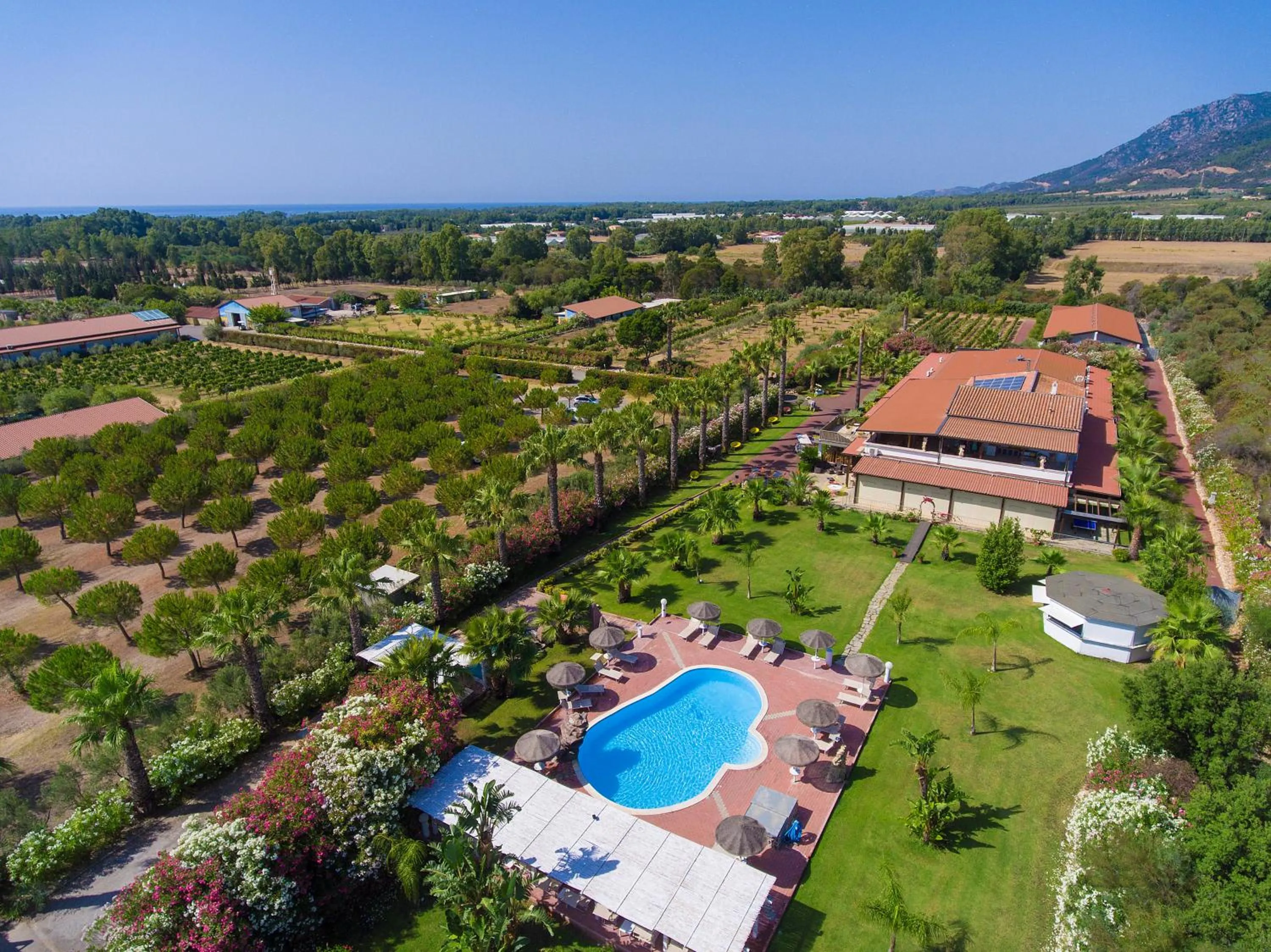 Bird's eye view in Hotel Rurale Orti di Nora & SPA