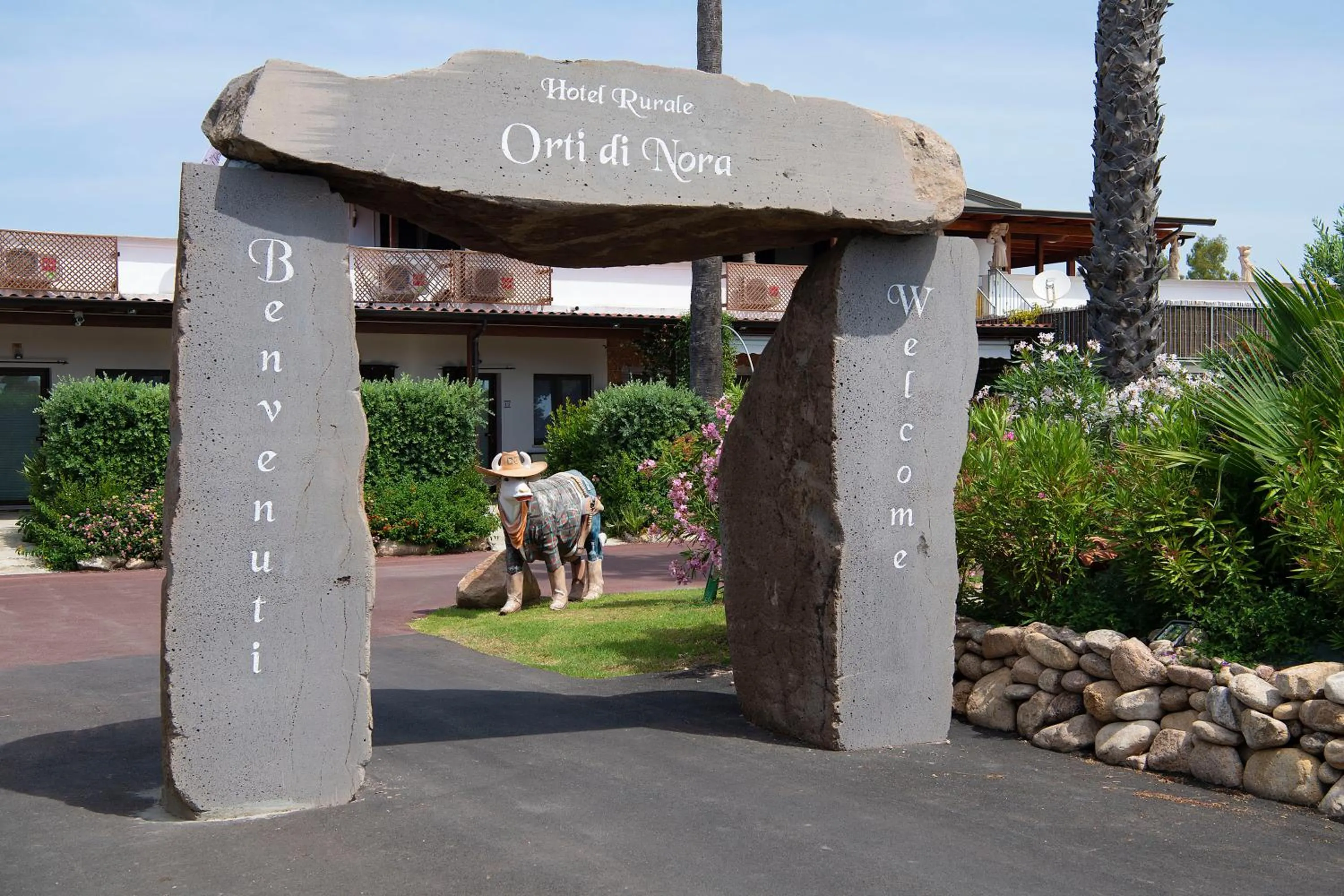 Decorative detail in Hotel Rurale Orti di Nora & SPA