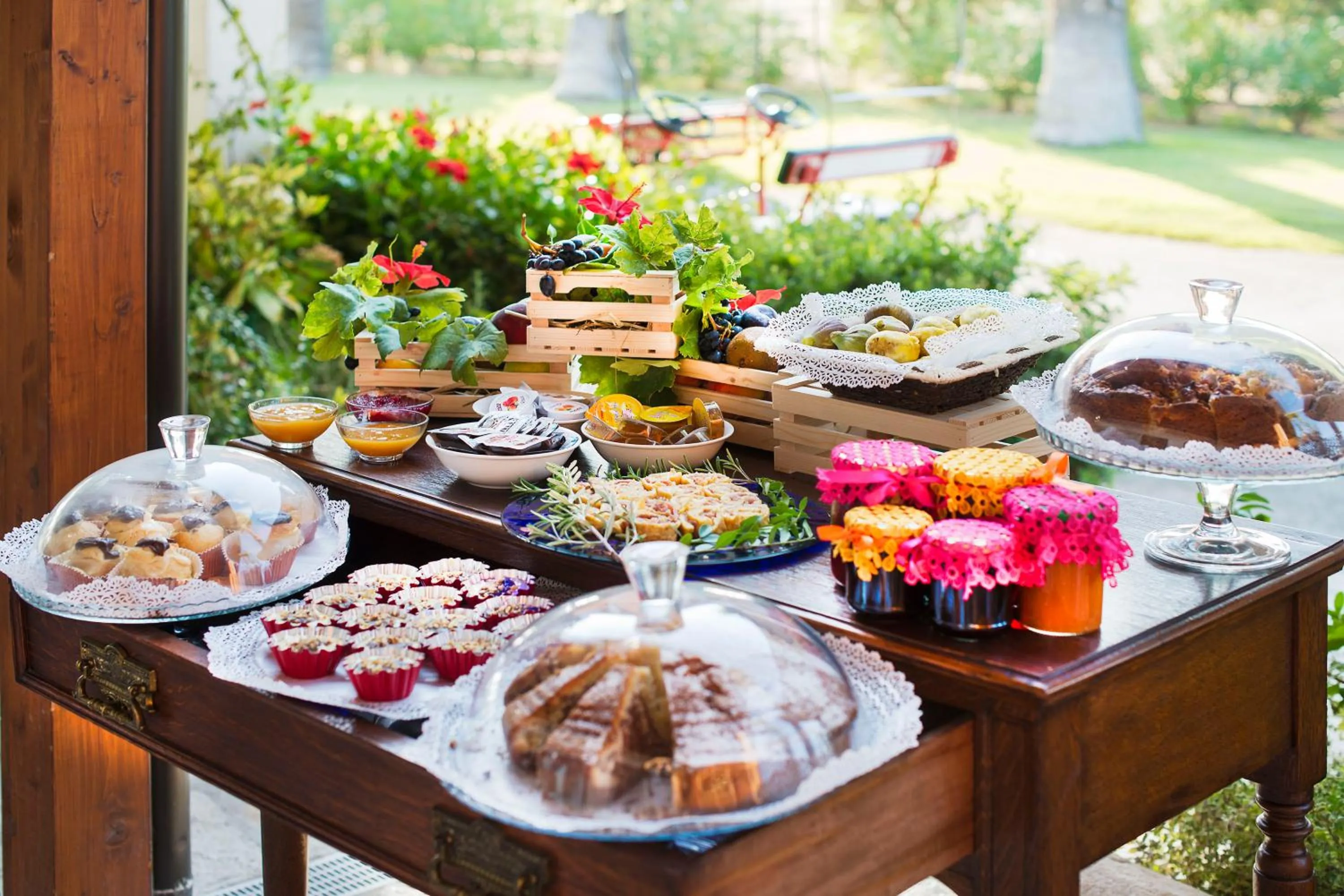 Buffet breakfast in Hotel Rurale Orti di Nora & SPA