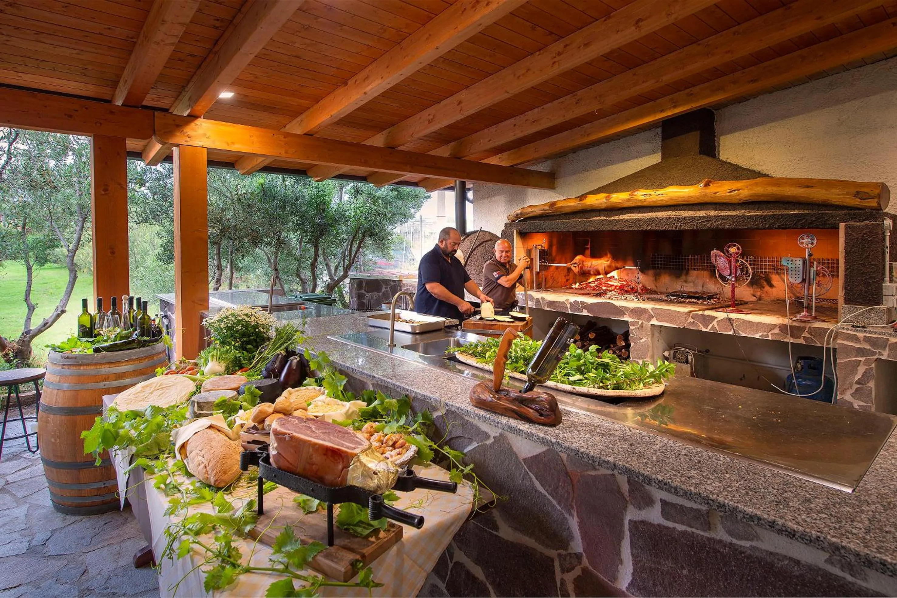 Restaurant/places to eat in Hotel Rurale Orti di Nora & SPA