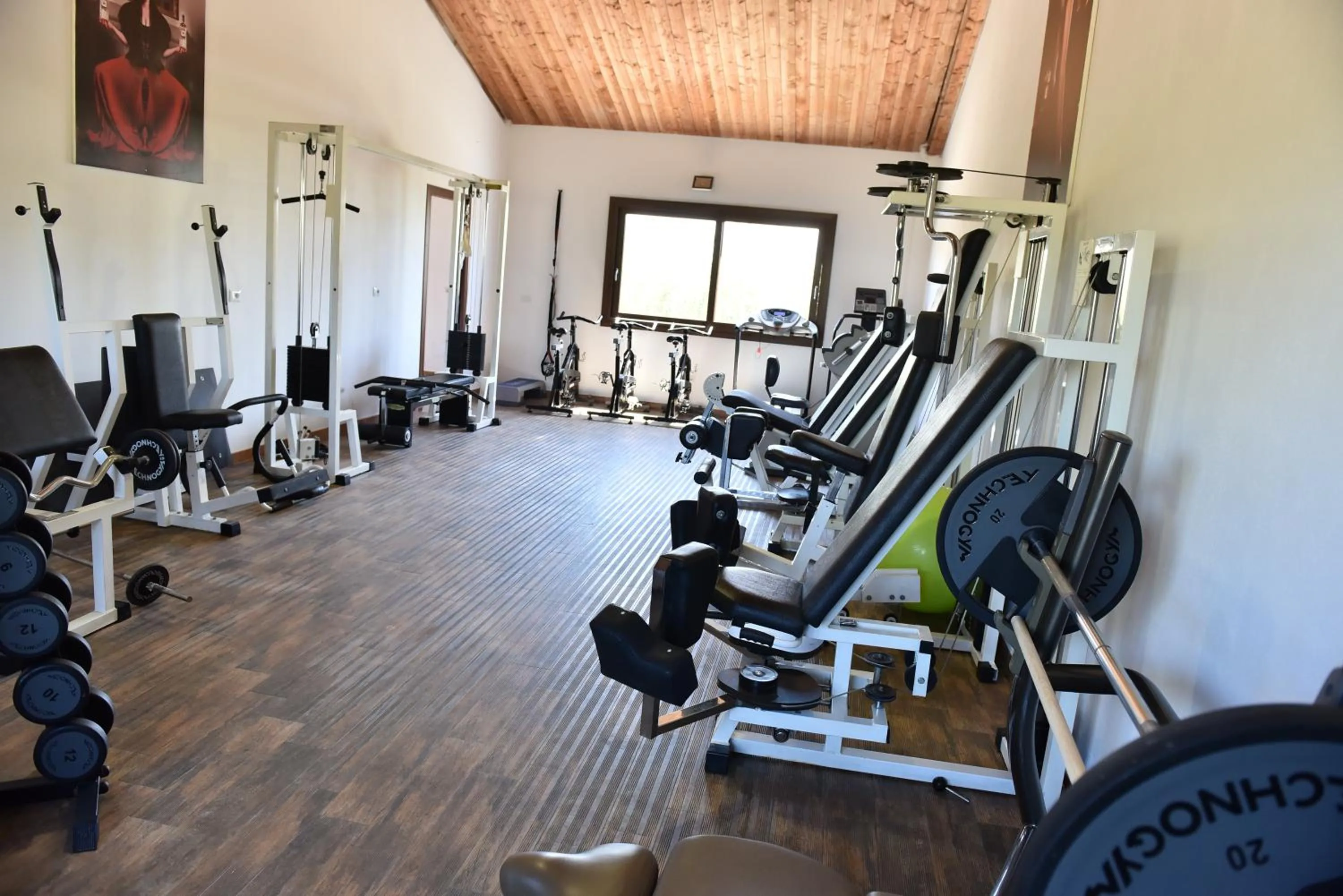 Fitness centre/facilities in Hotel Rurale Orti di Nora & SPA