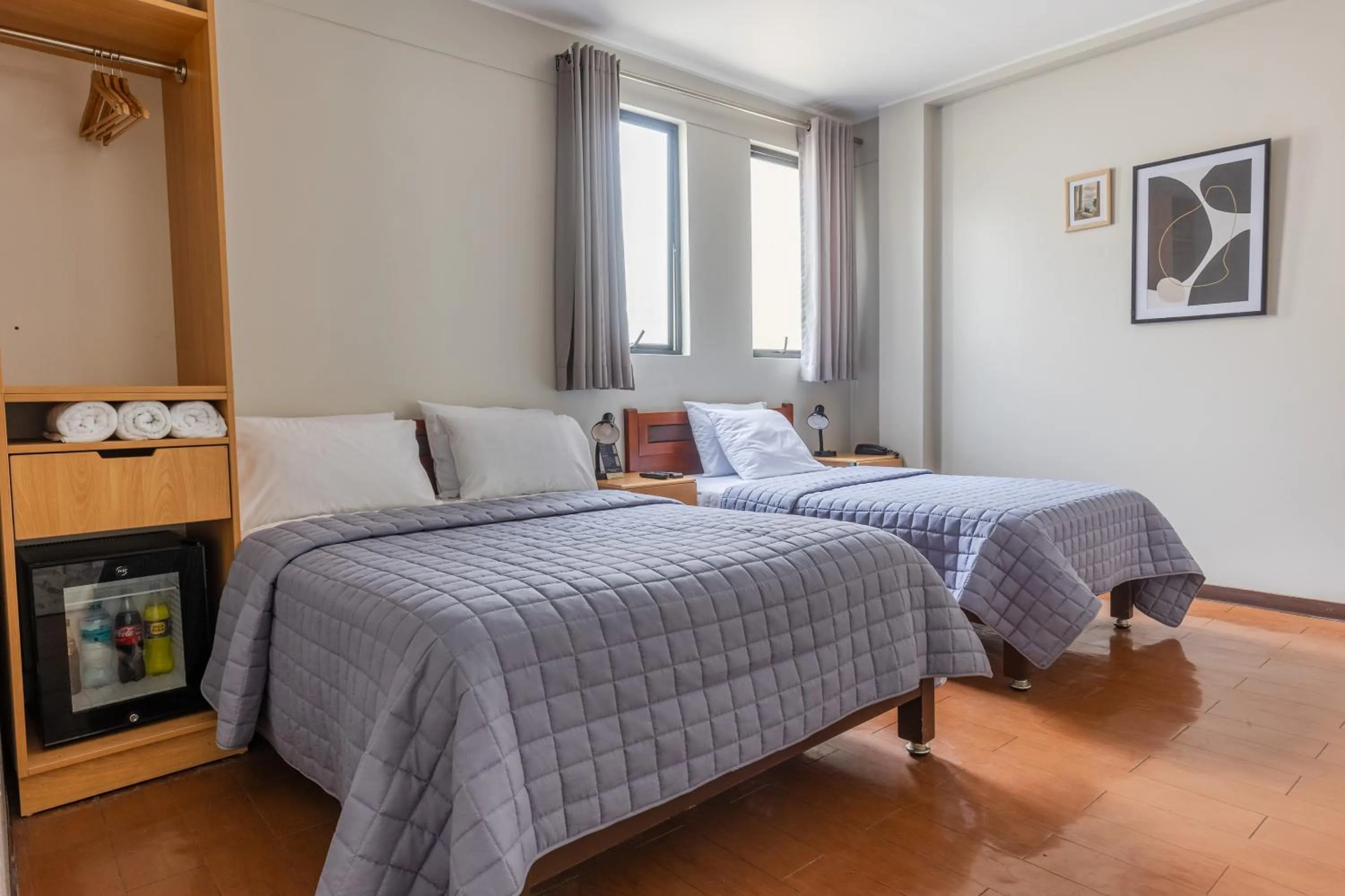 Twin Room in San Miguel Awanka Hotel