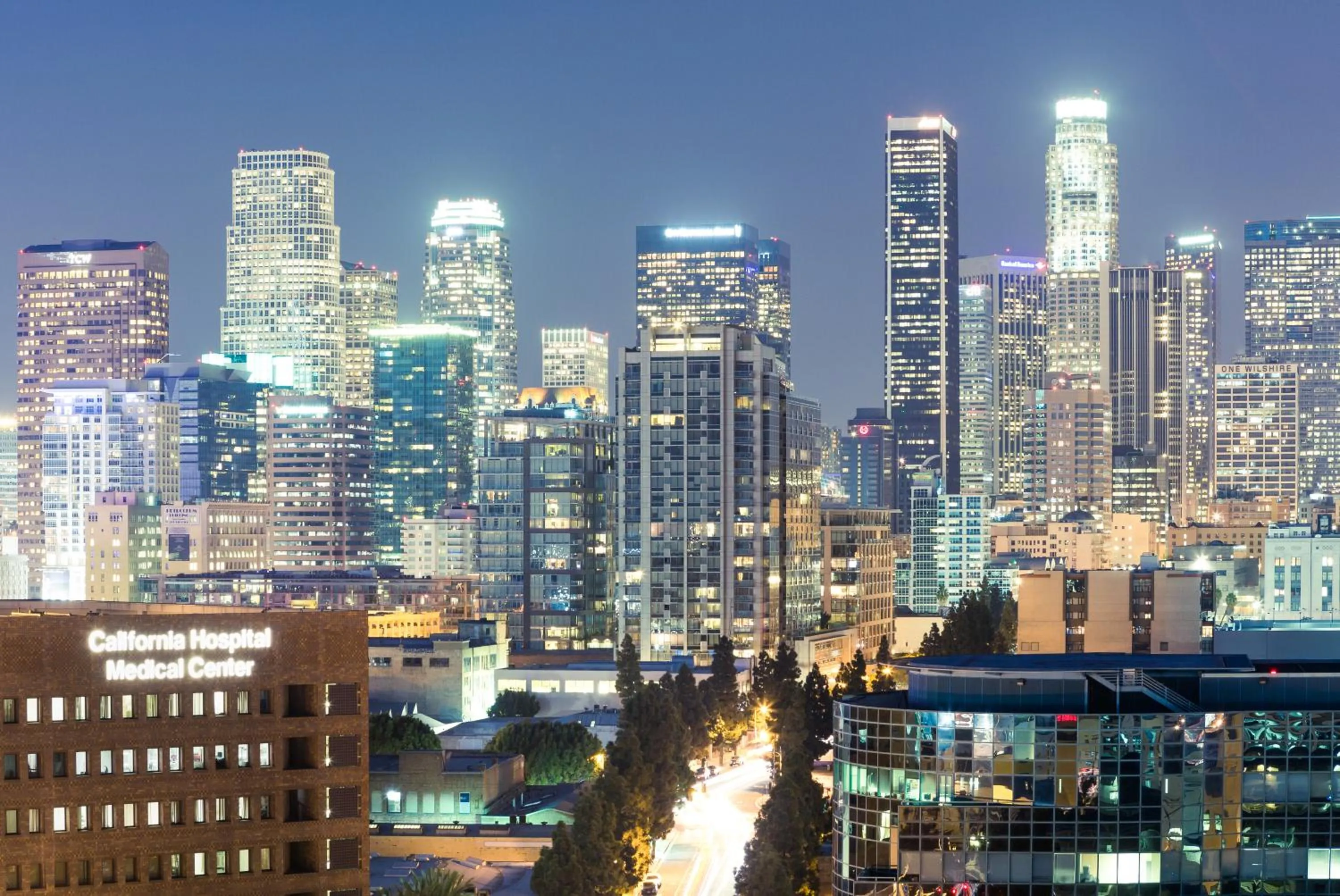 City view in Level Los Angeles - Downtown South Olive