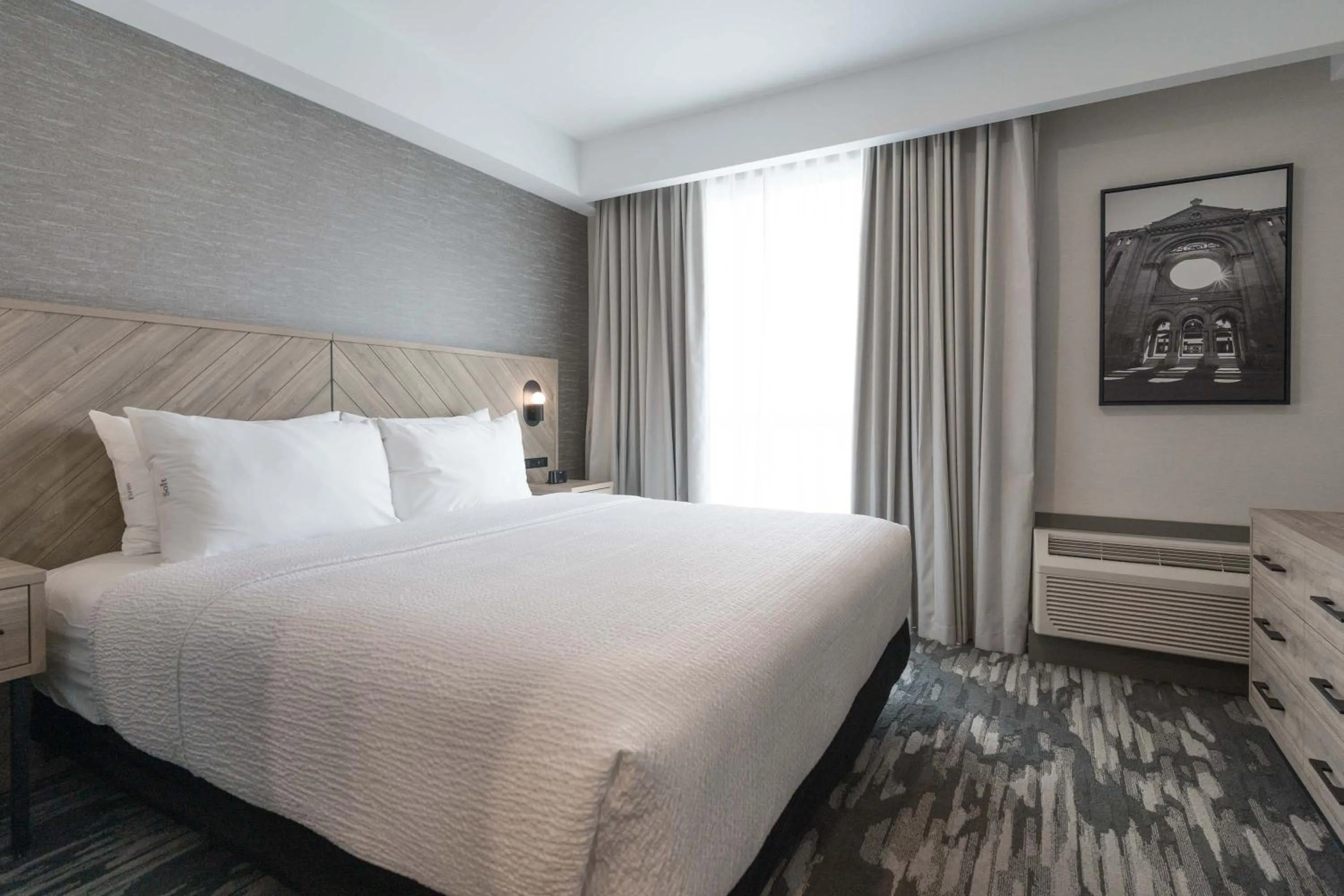 Standard Suite, 1 King Bed, Sofa Bed, Kitchen in Sandman Signature Winnipeg Airport Hotel & Suites