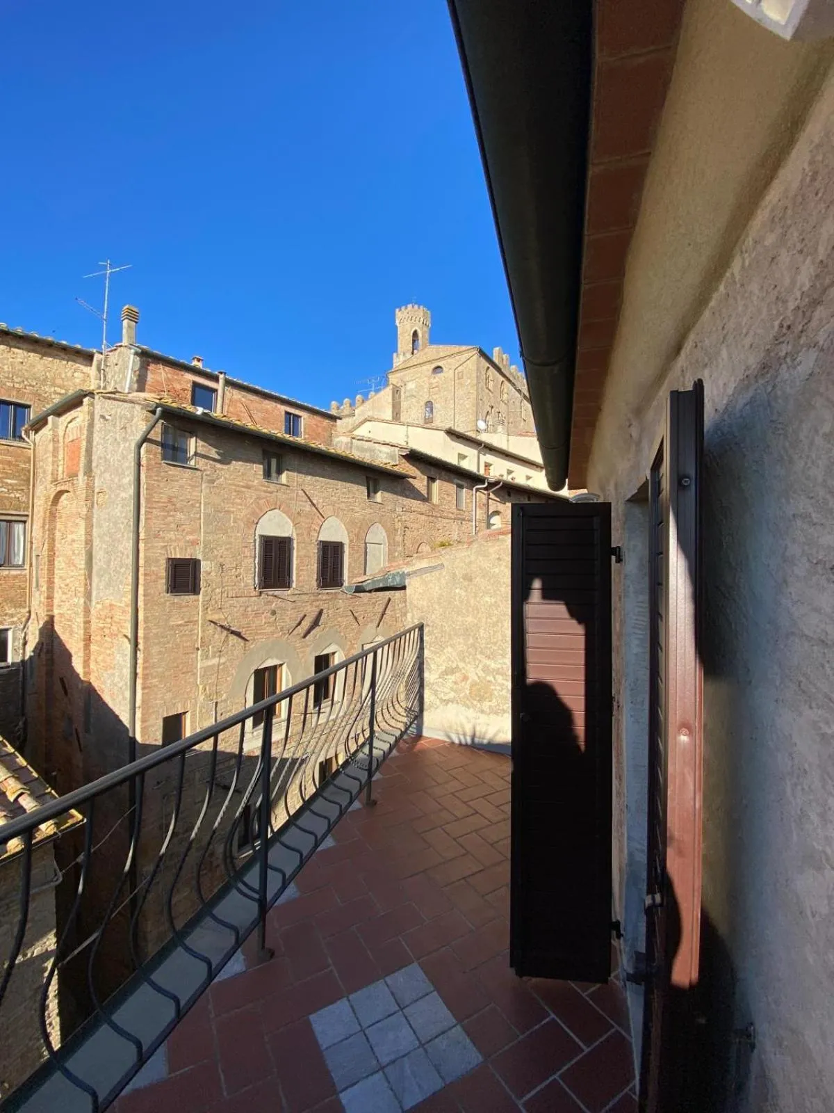 Balcony/Terrace in Hotel Volterra In Superior
