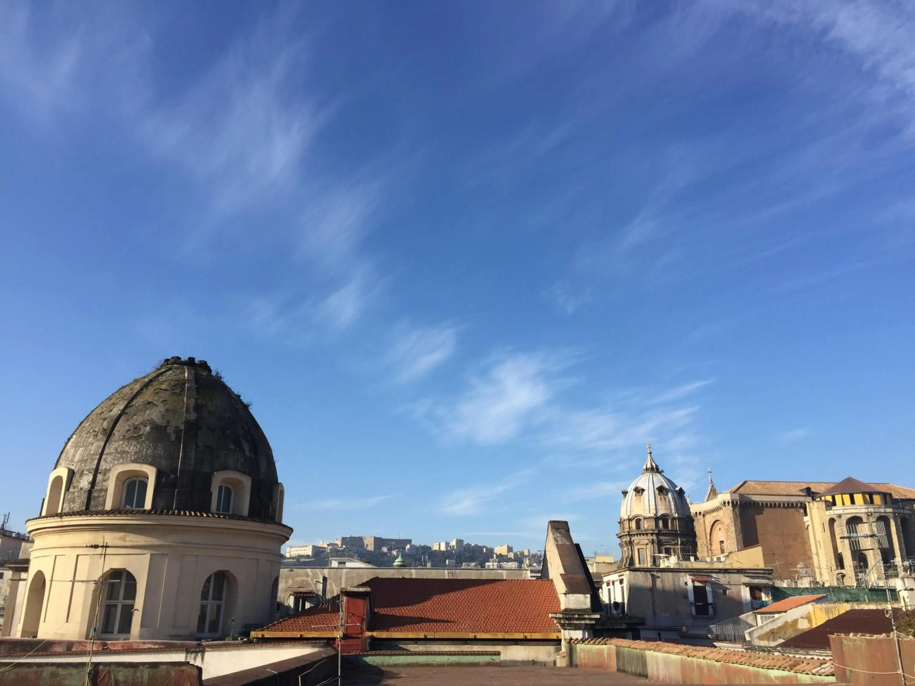 Historical Naples with panoramic terrace