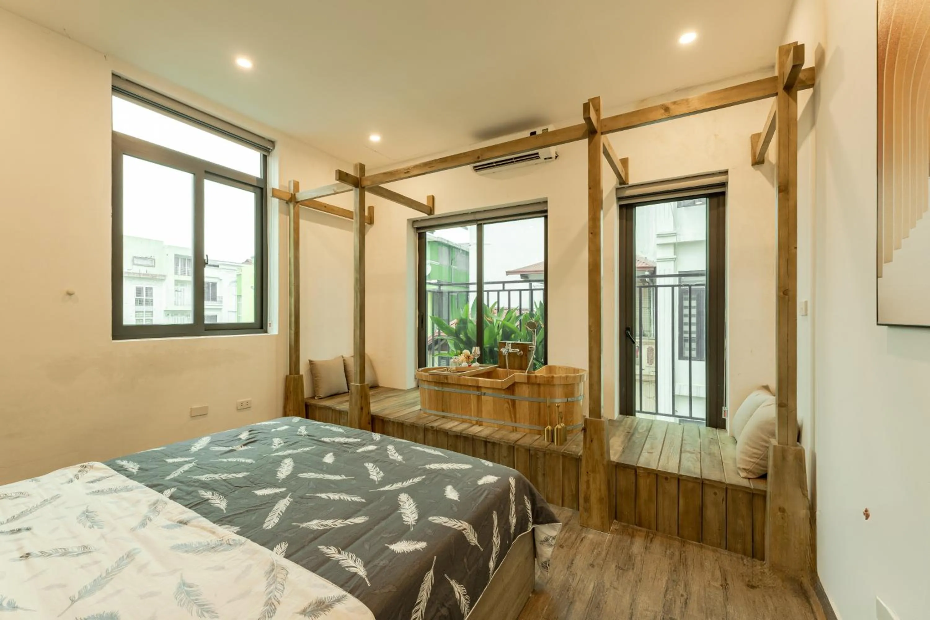 Family Room in Homestay CHẤT-Self check,Kitchen,Free Laundry