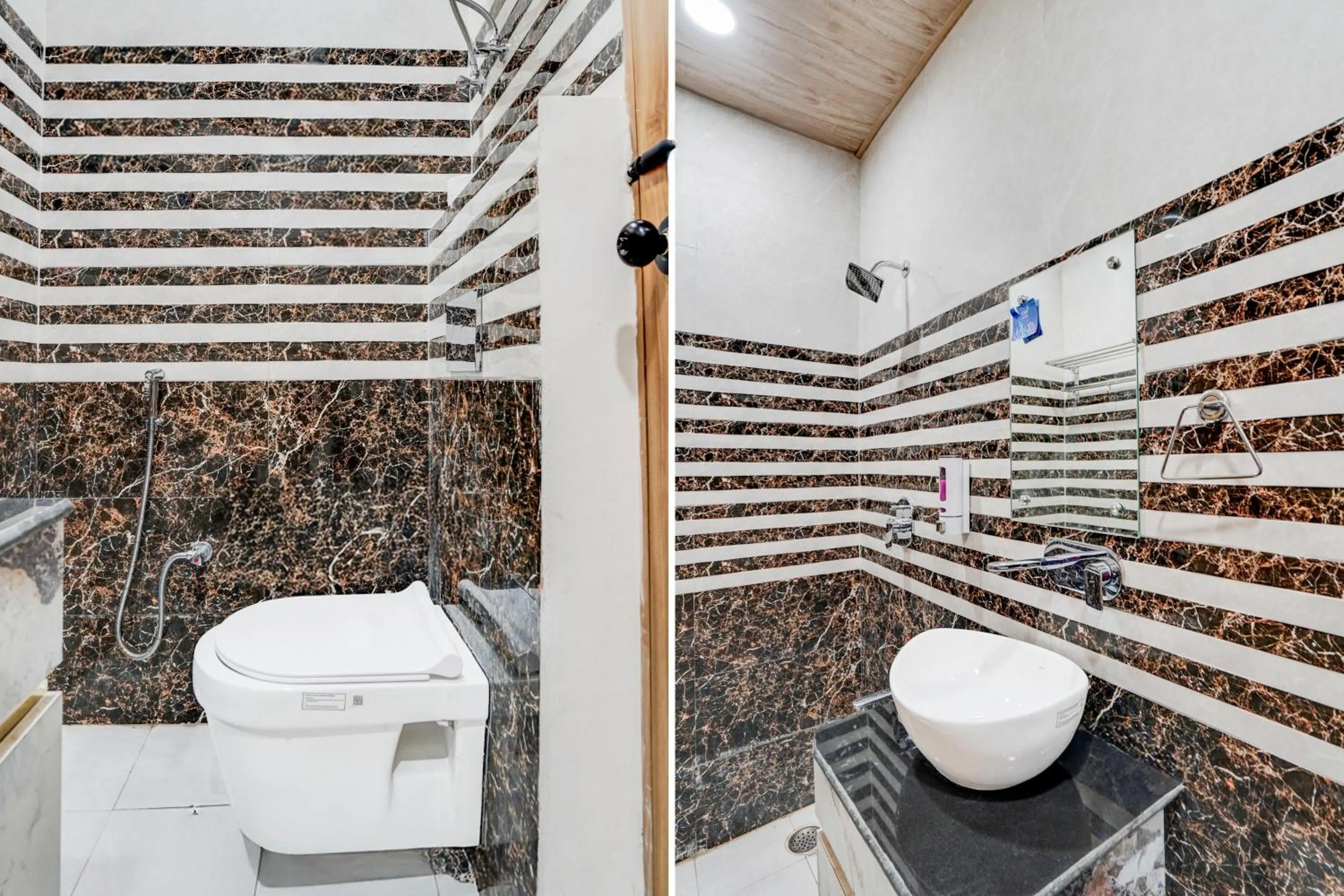 Bathroom in Super Collection O Ram Mandir Ayodhya Formerly Hotel Aarambh