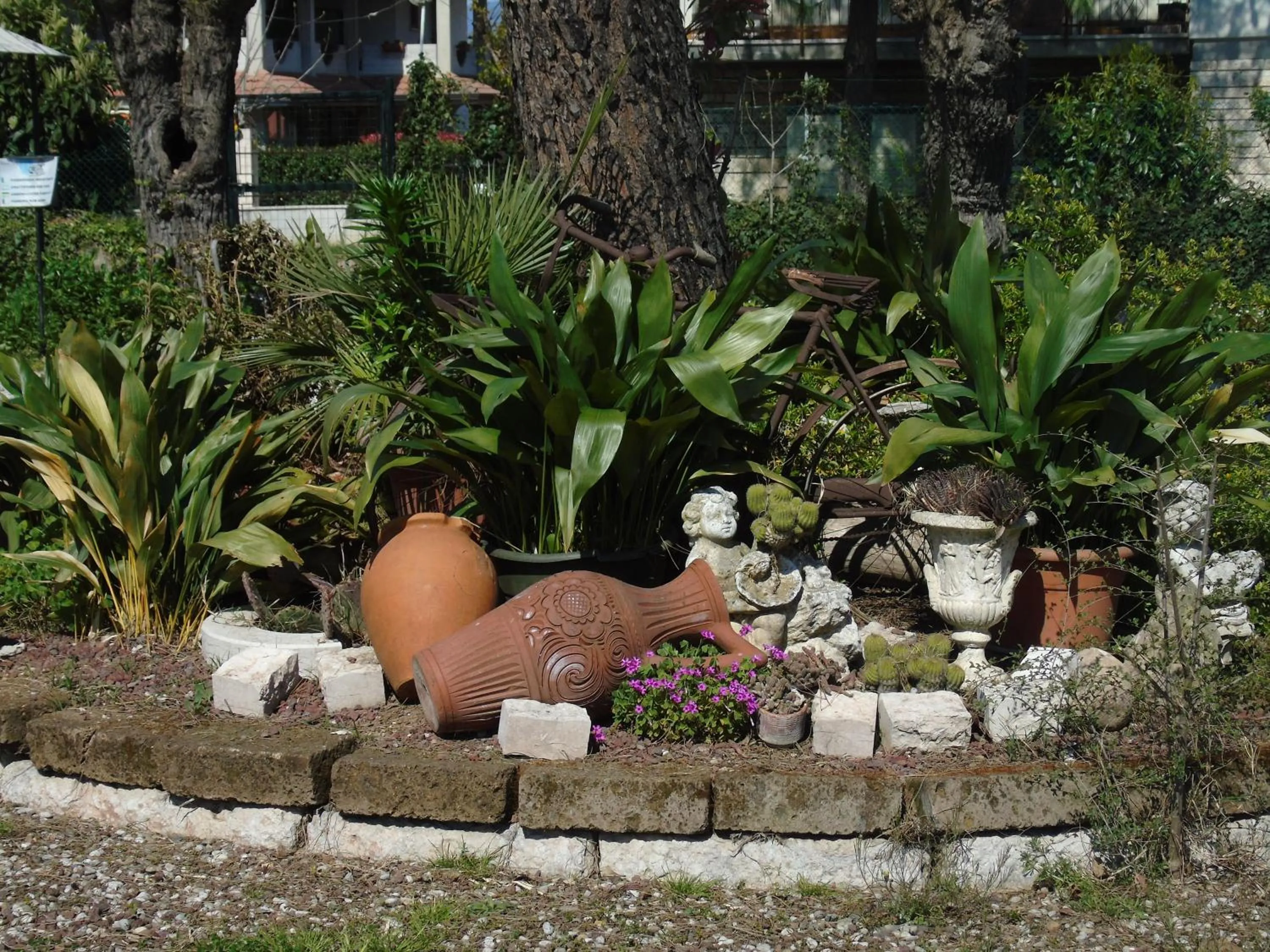 Garden in Albergo Grifone 1891