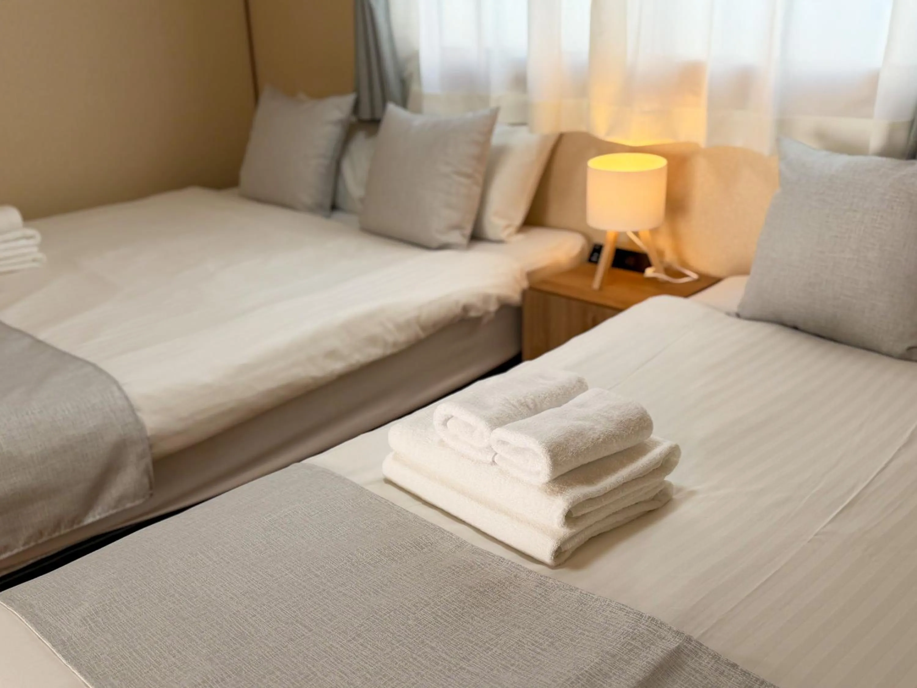 Bed in OUCHI HOTEL Kawaramachi