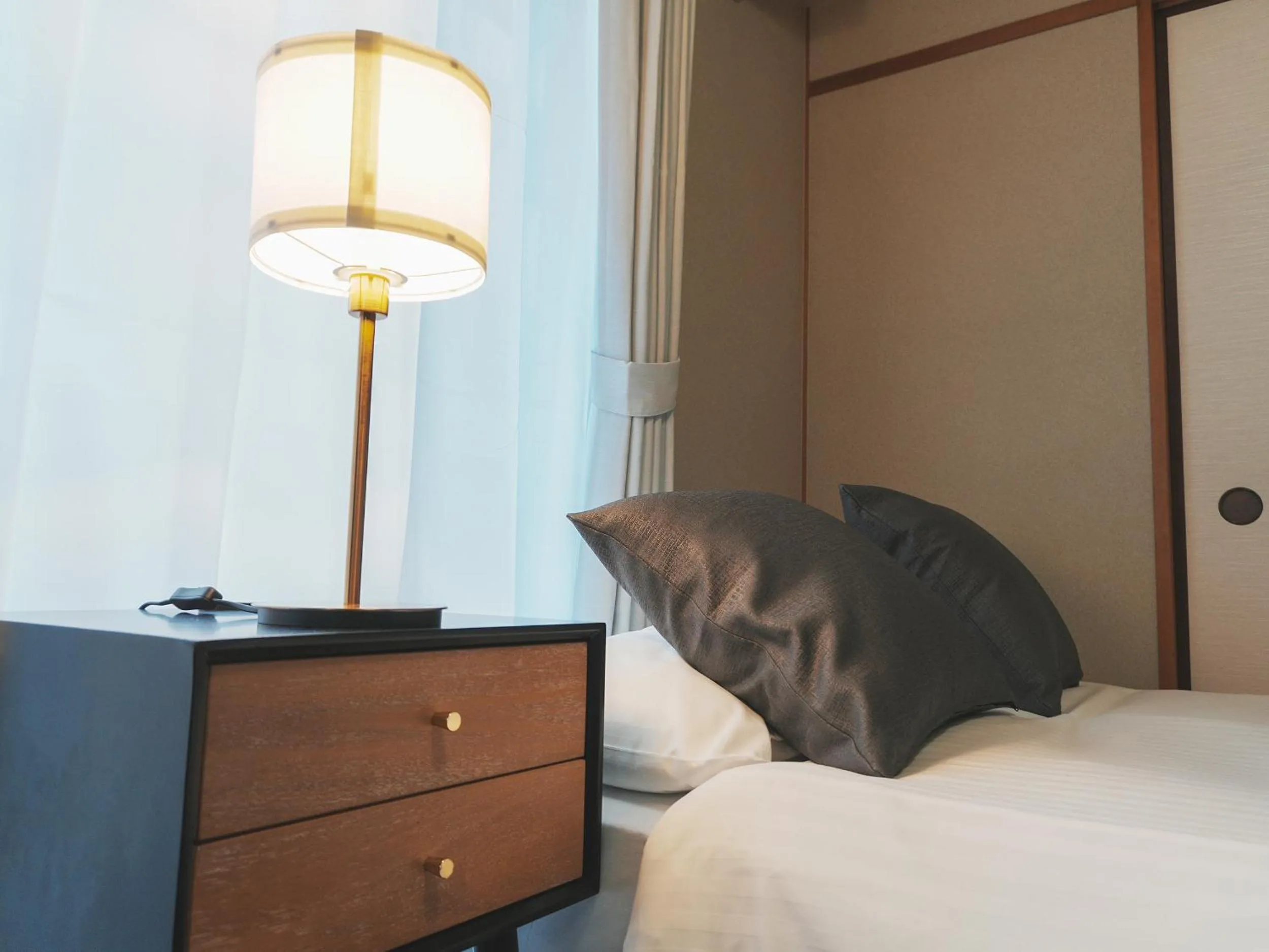 Bed in OUCHI HOTEL Kawaramachi