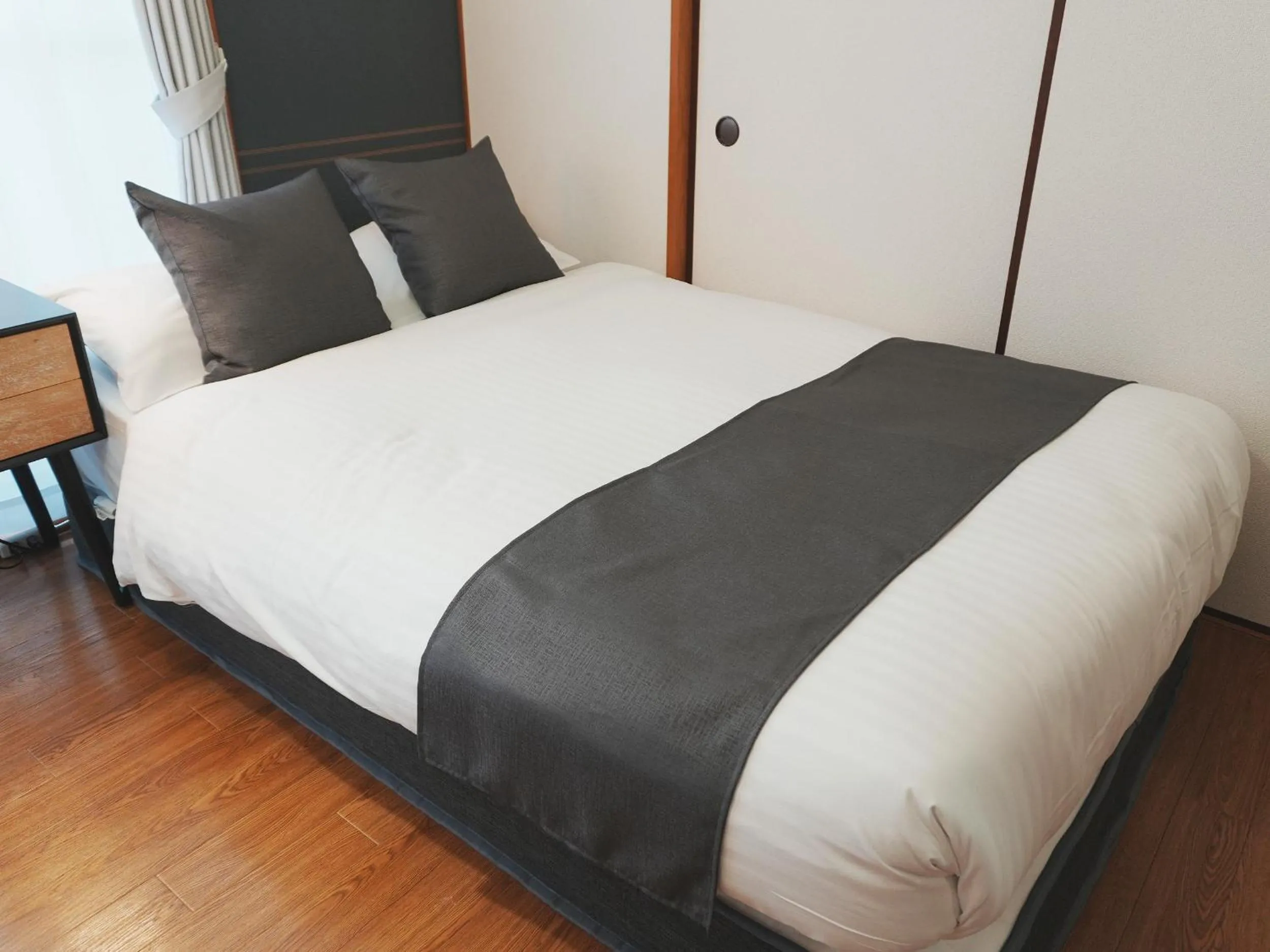 Bed in OUCHI HOTEL Kawaramachi