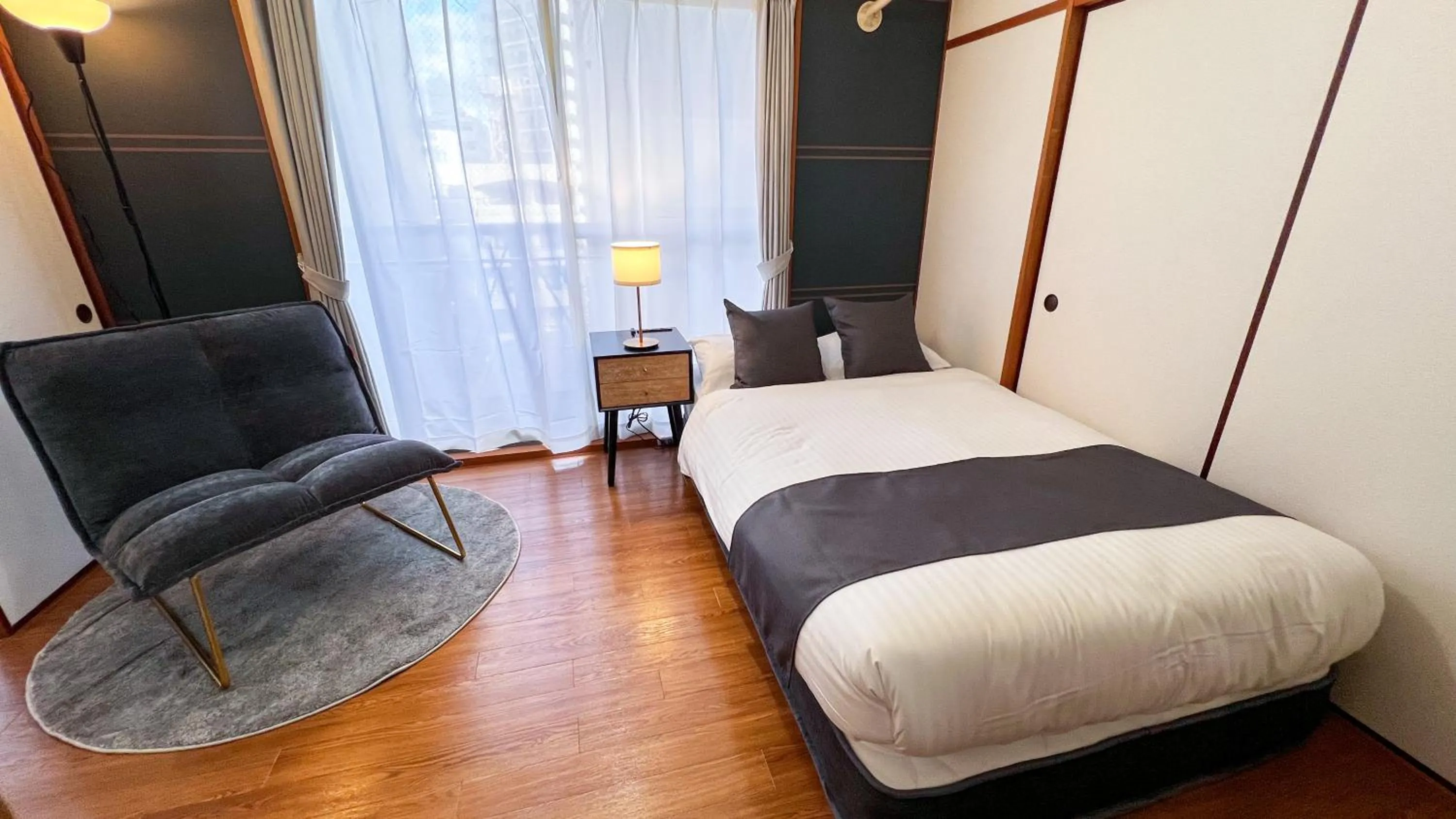 Bed in OUCHI HOTEL Kawaramachi