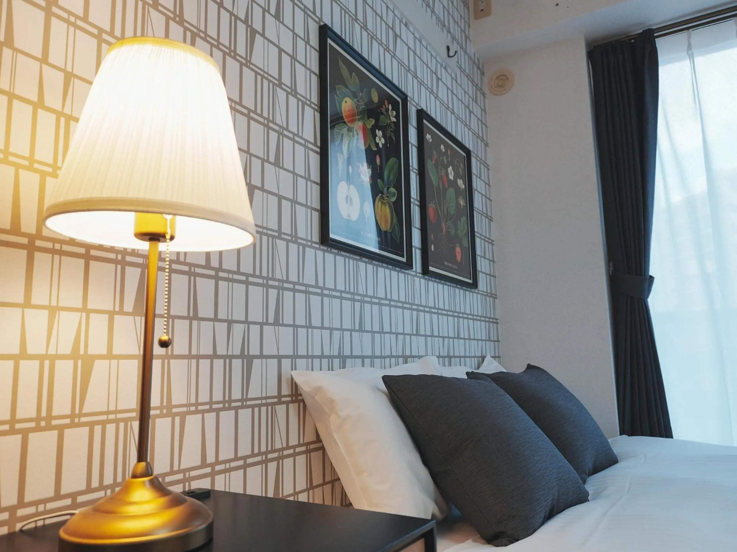 Bed in OUCHI HOTEL Kawaramachi