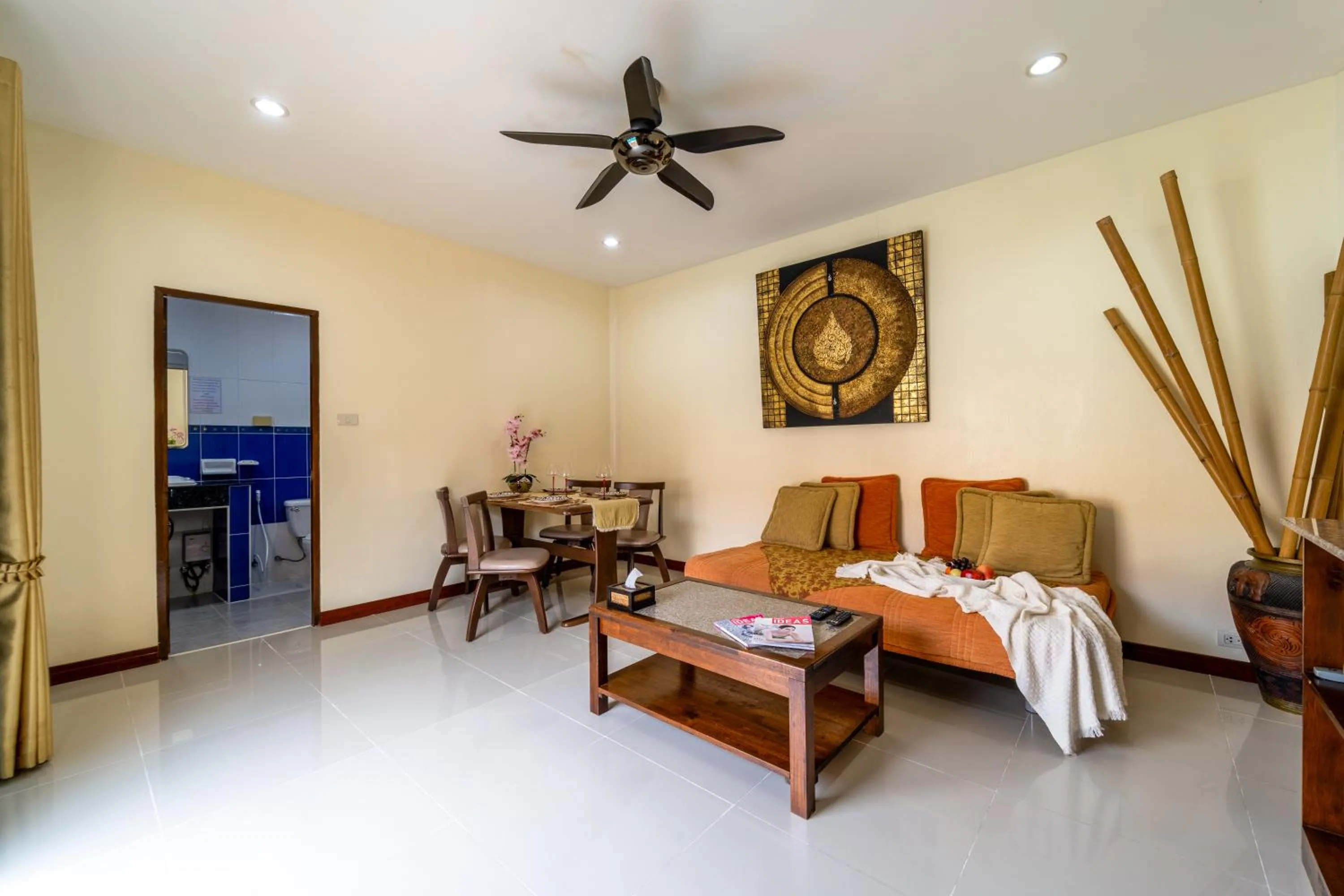 Seating area in Siam Court Hotel and Resort