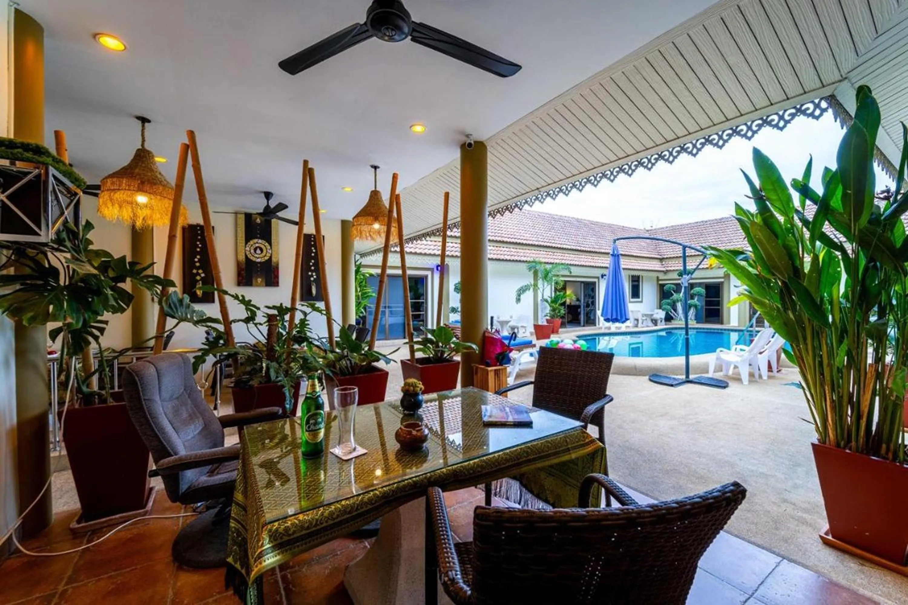 Dining area in Siam Court Hotel and Resort