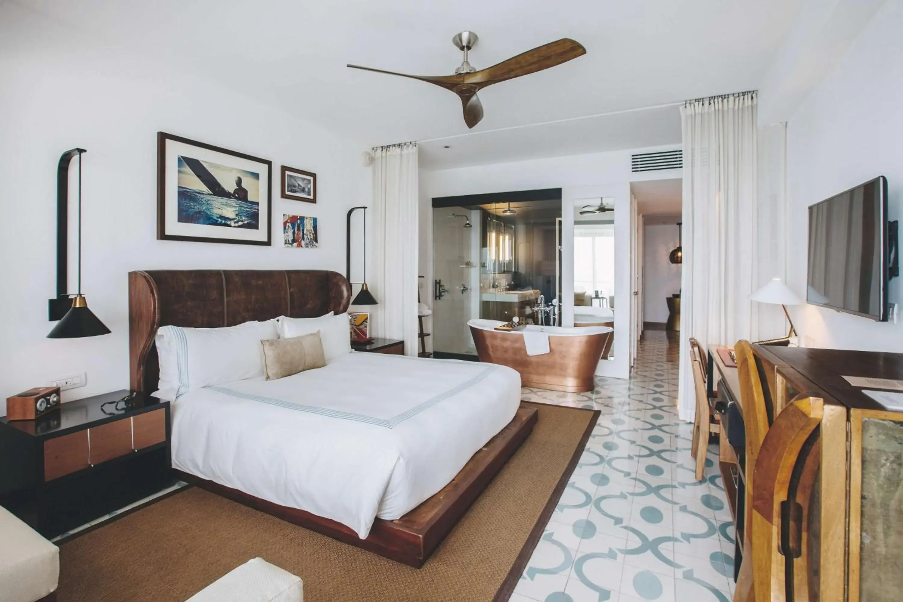 Bedroom, Bed in The Cape, A Thompson Hotel, by Hyatt Bedroom, Bed in The Cape, A Thompson Hotel, by Hyatt