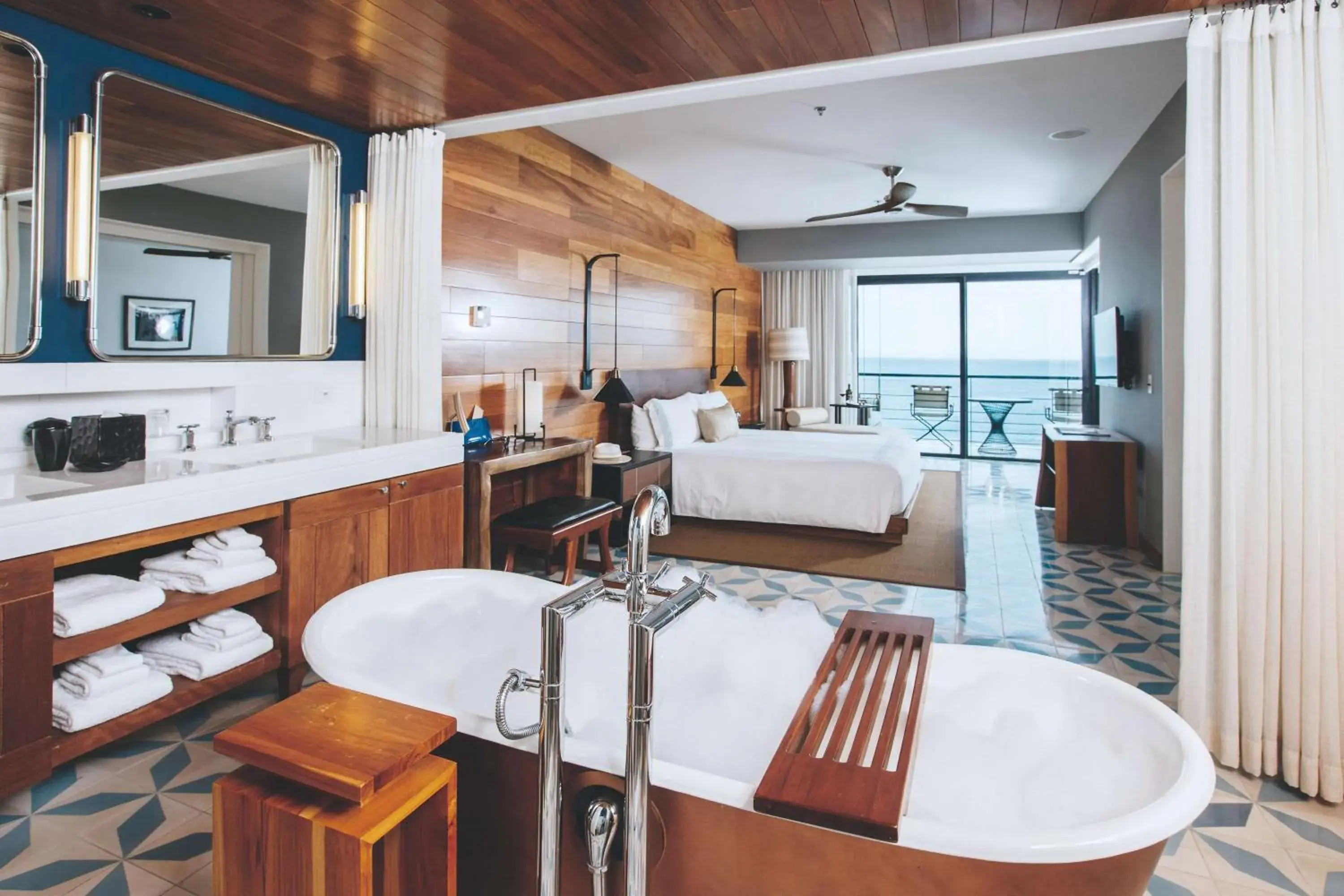 Photo of the whole room, Bed in The Cape, A Thompson Hotel, by Hyatt Photo of the whole room, Bed in The Cape, A Thompson Hotel, by Hyatt