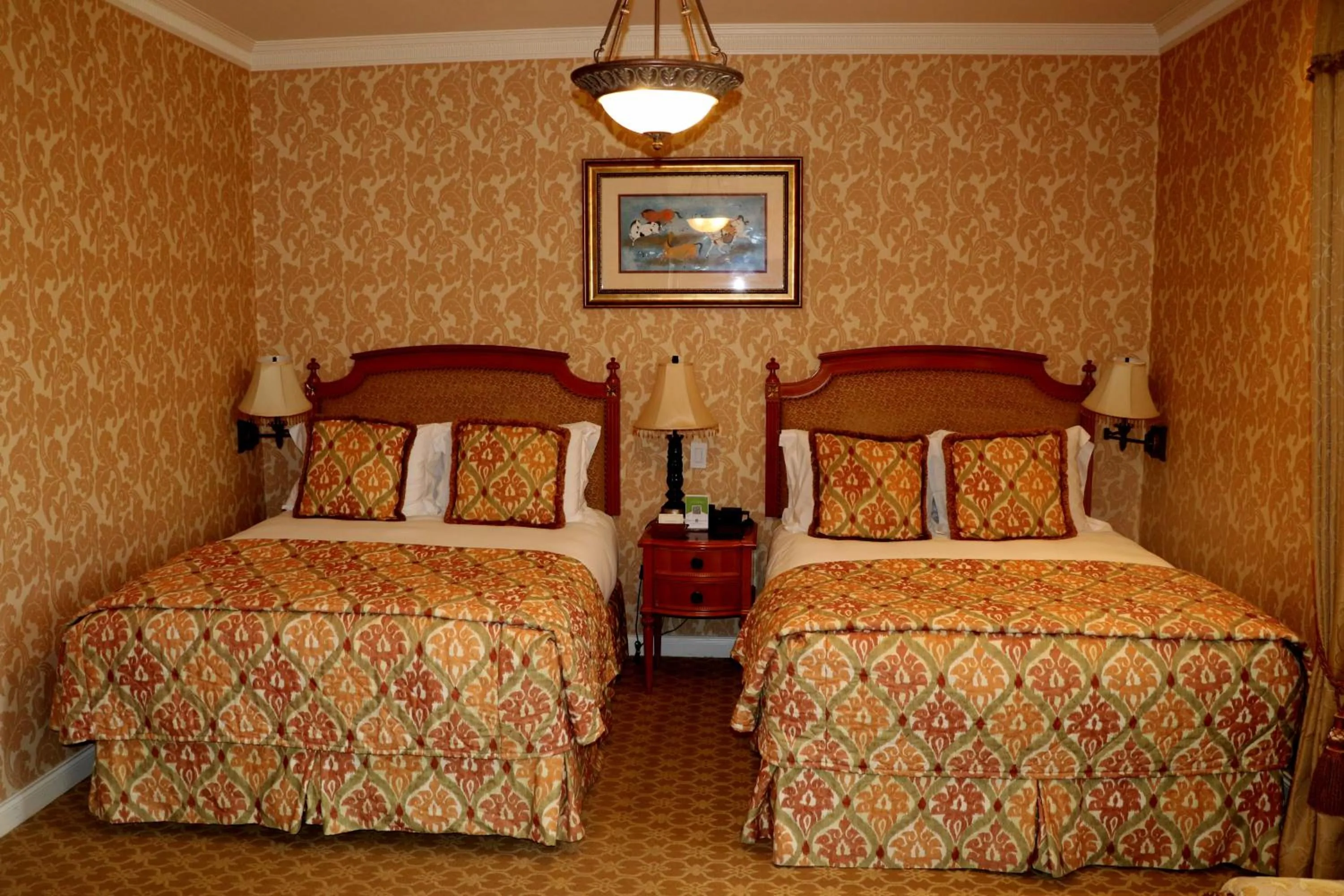 Bed in Terelj Hotel & Spa