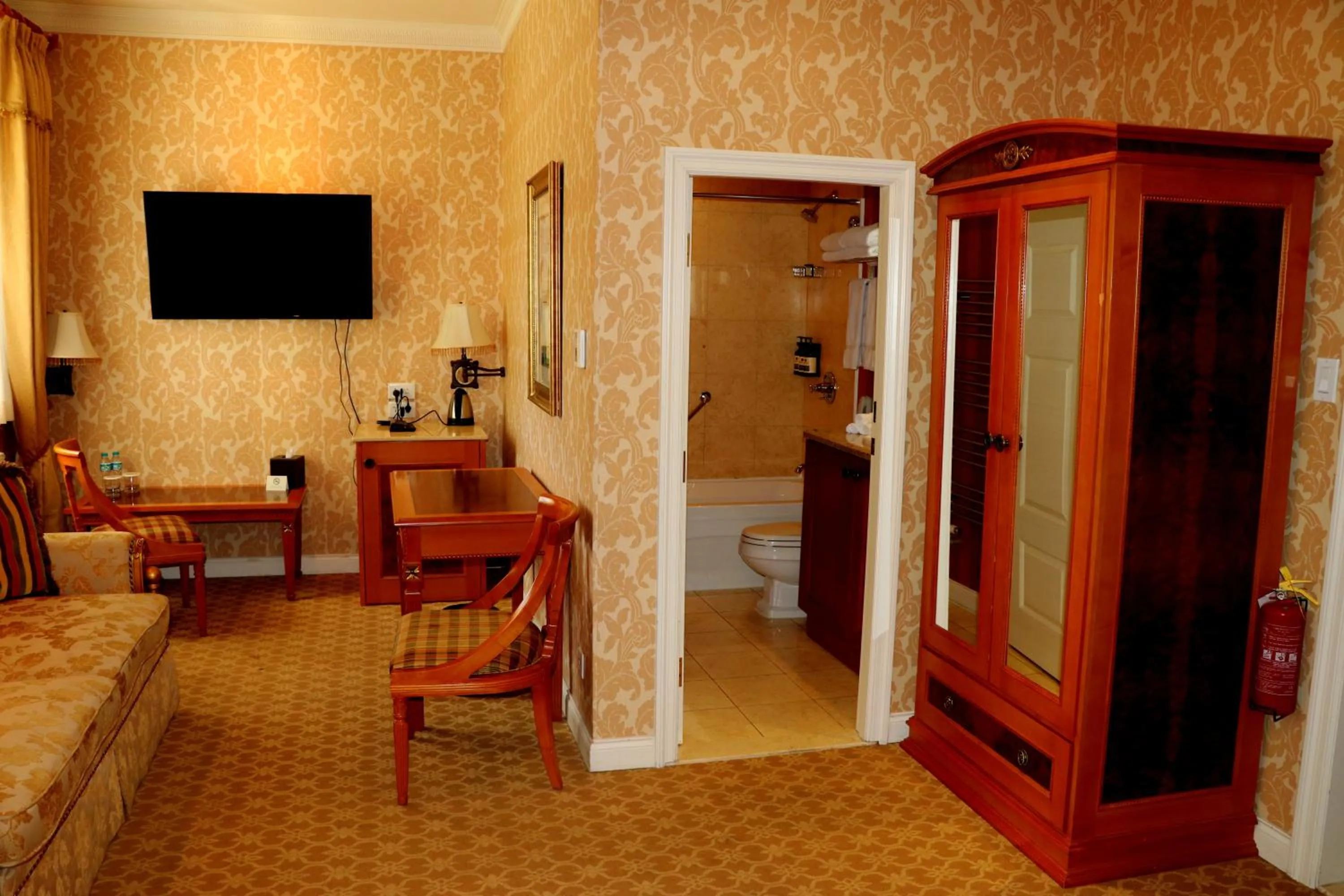 Bed in Terelj Hotel & Spa