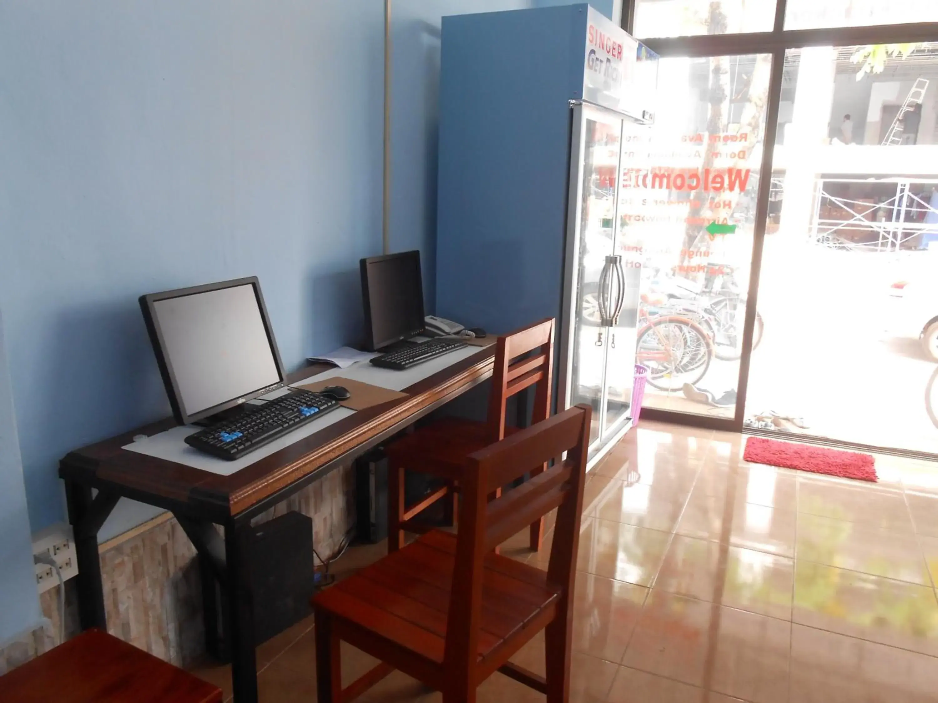 Lobby or reception in Lucky Backpacker Hostel Lobby or reception in Lucky Backpacker Hostel