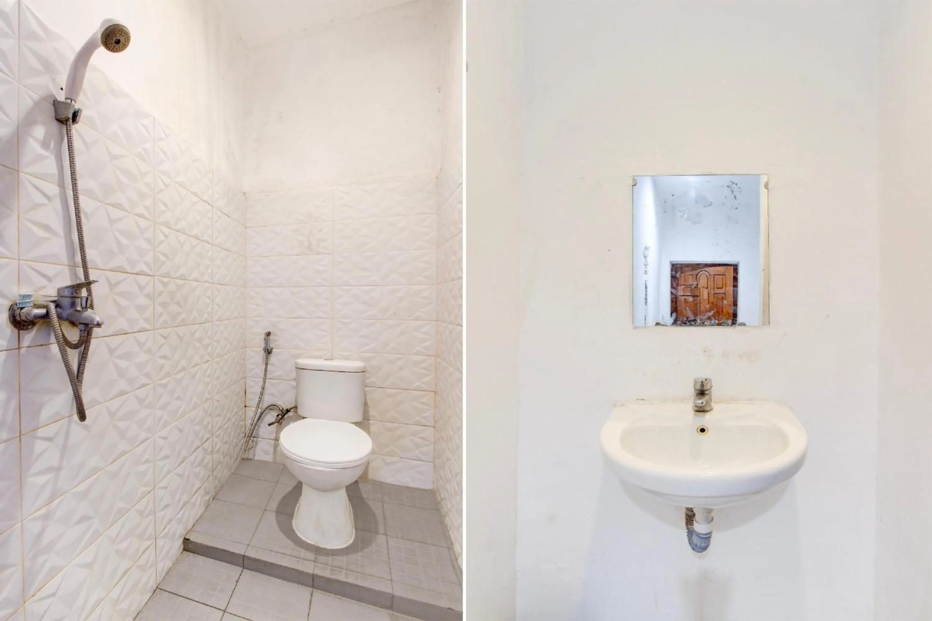 Bathroom in Collection O Jalan Slamet Riyadi Near Kampung Batik Kauman Formerly Hotel Grand Kota