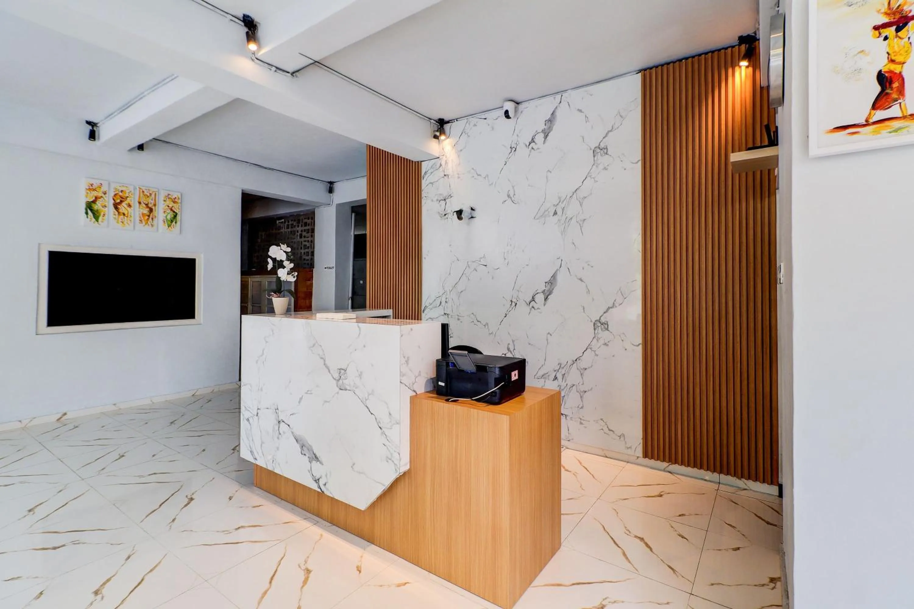 Lobby or reception in Townhouse Oak Legian Near Legian Beach Formerly Sayang Maha Merta