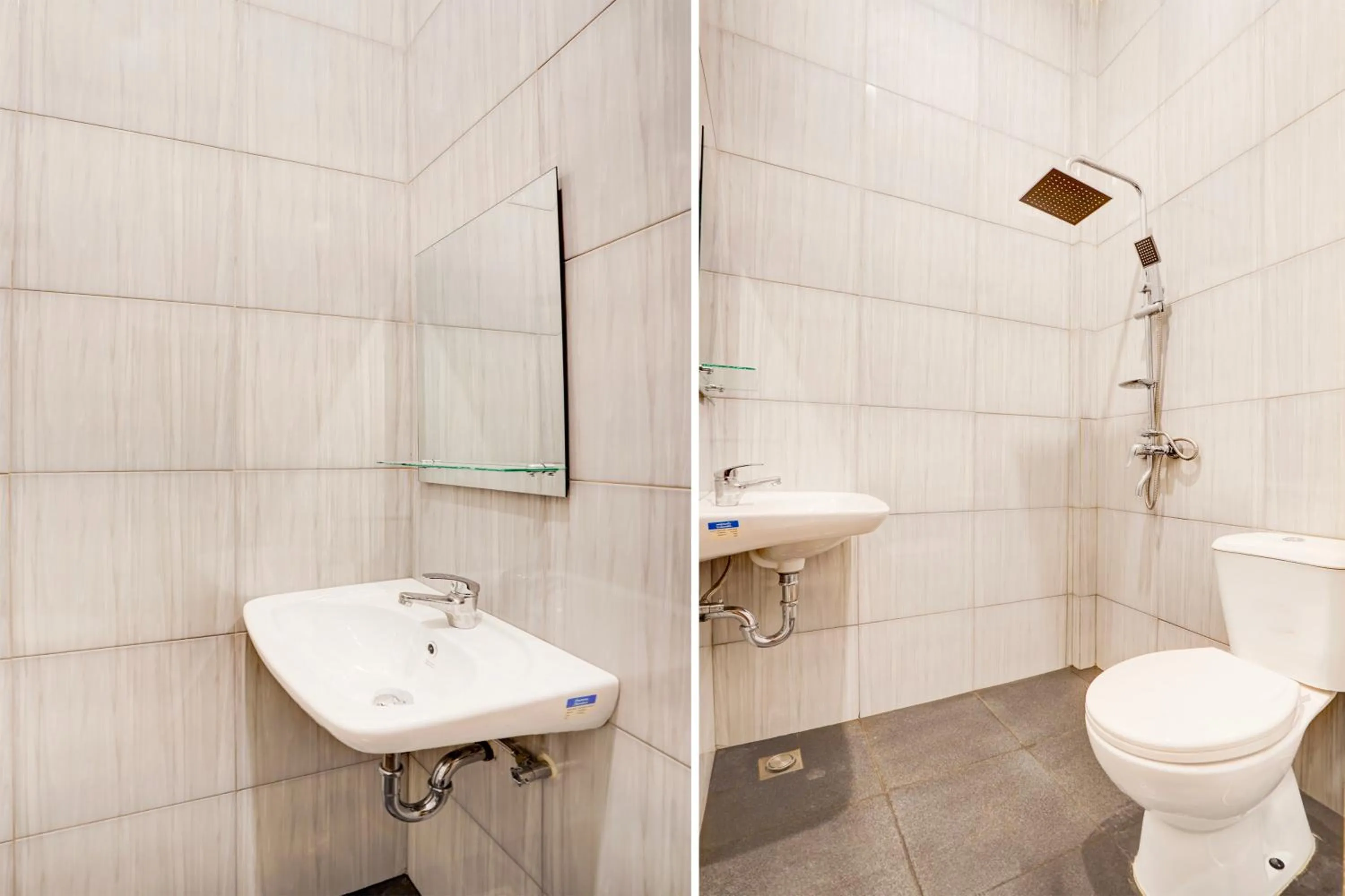 Bathroom in Collection O Padang City Center Near Transmart Padang Formerly De Orchids