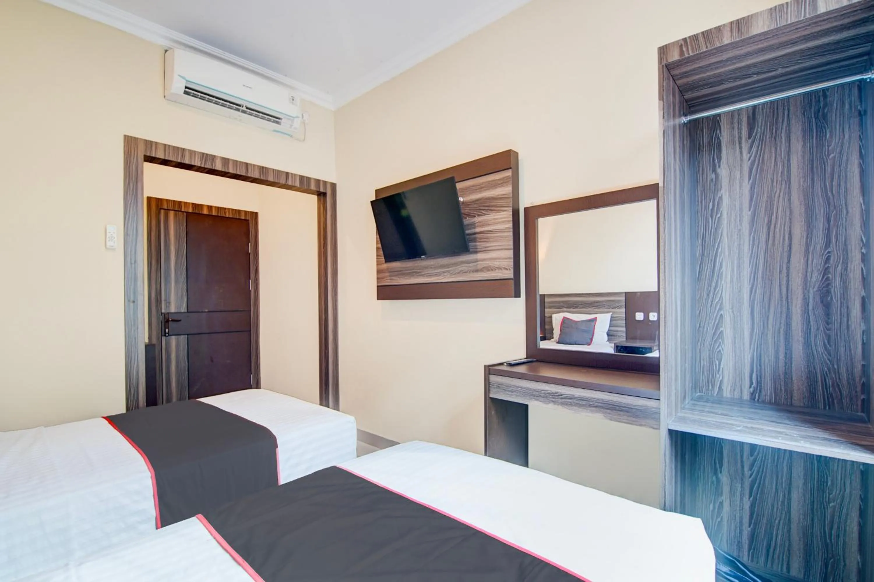 Bed in Collection O Pusat Kota Pekanbaru Near Rumah Sakit Prima Formerly King's Homestay