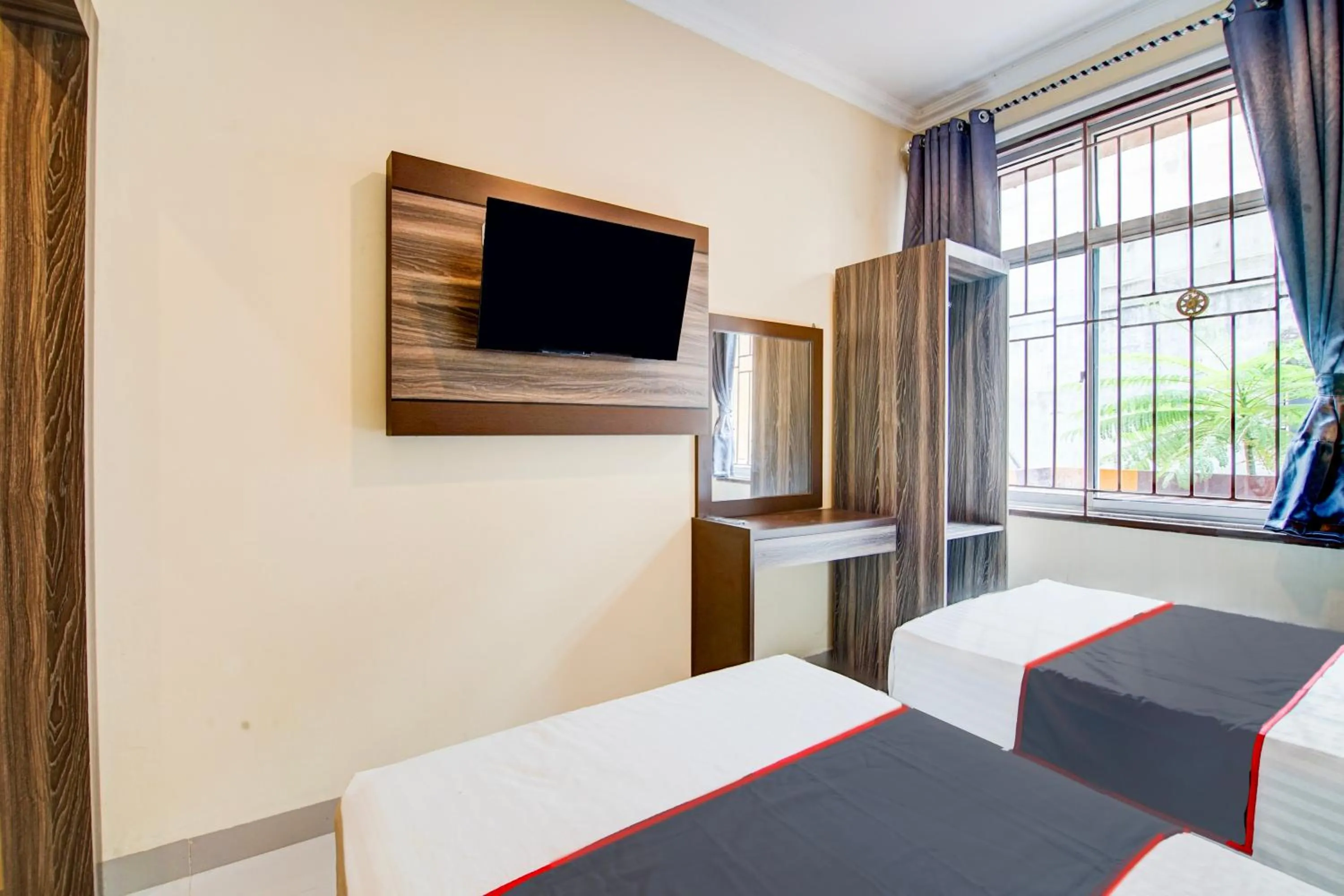 Bed in Collection O Pusat Kota Pekanbaru Near Rumah Sakit Prima Formerly King's Homestay