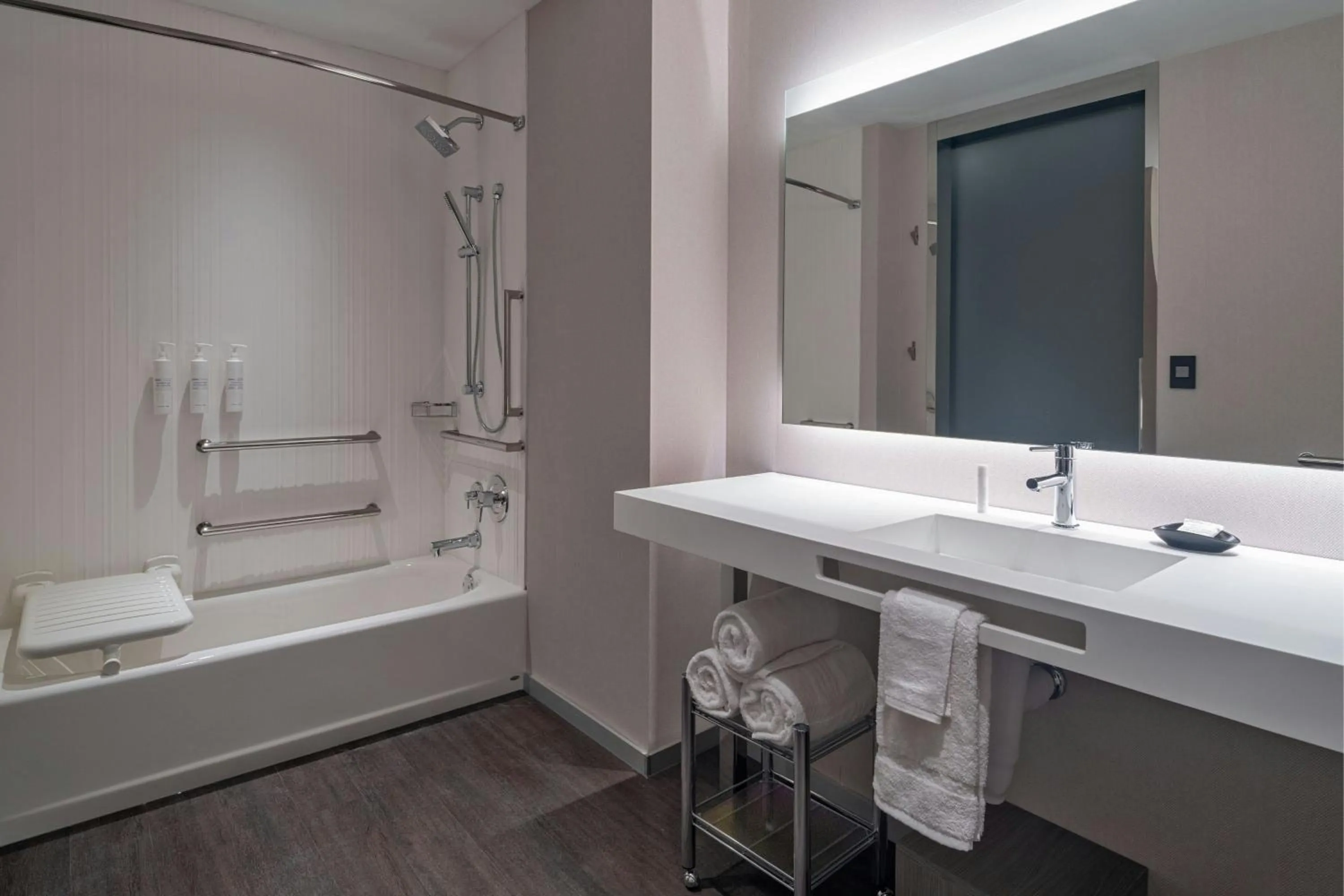 Bathroom in AC Hotel by Marriott Wichita Downtown